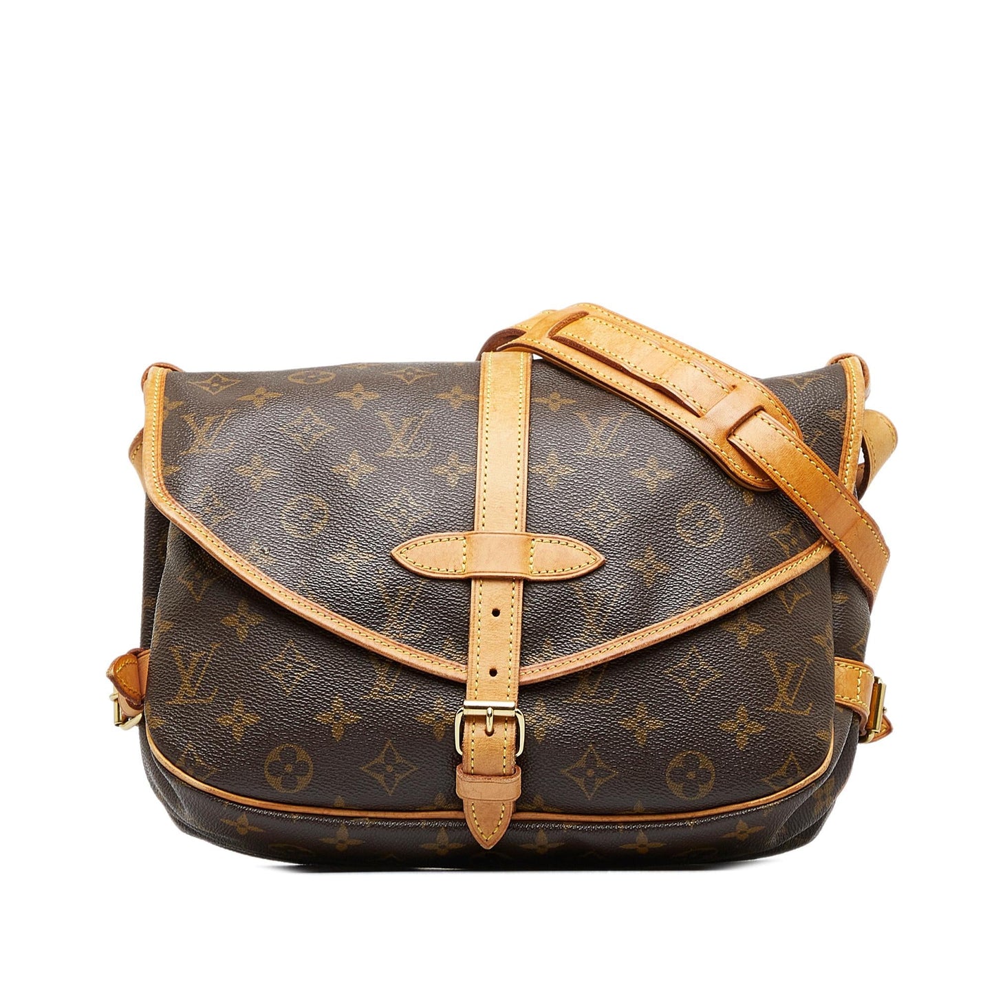 Louis Vuitton Monogram Saumur 30 (SHG-zhoc2P)