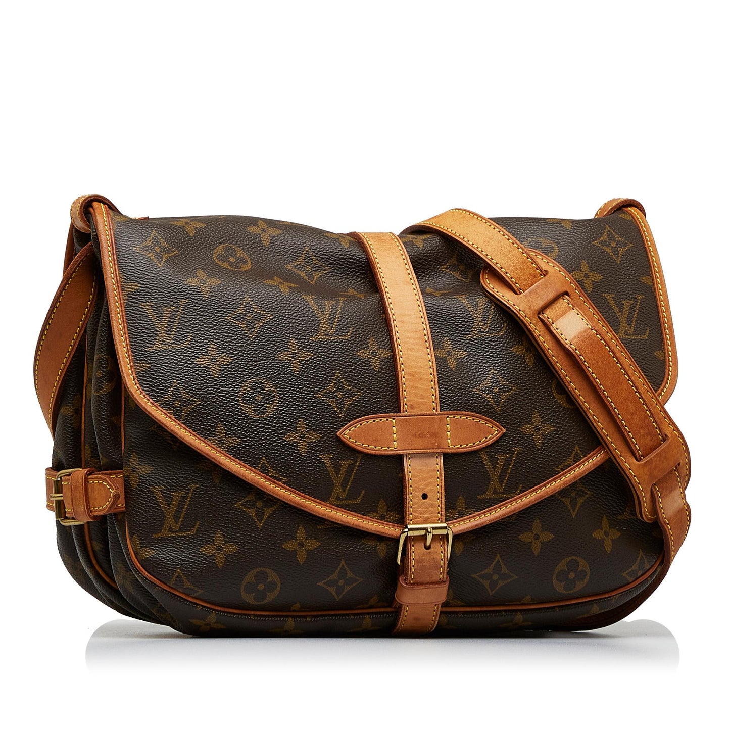 Louis Vuitton Monogram Saumur 30 (SHG-cECwZu)
