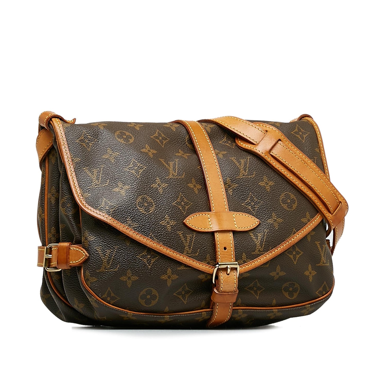Louis Vuitton Monogram Saumur 30 (SHG-uVePnh)
