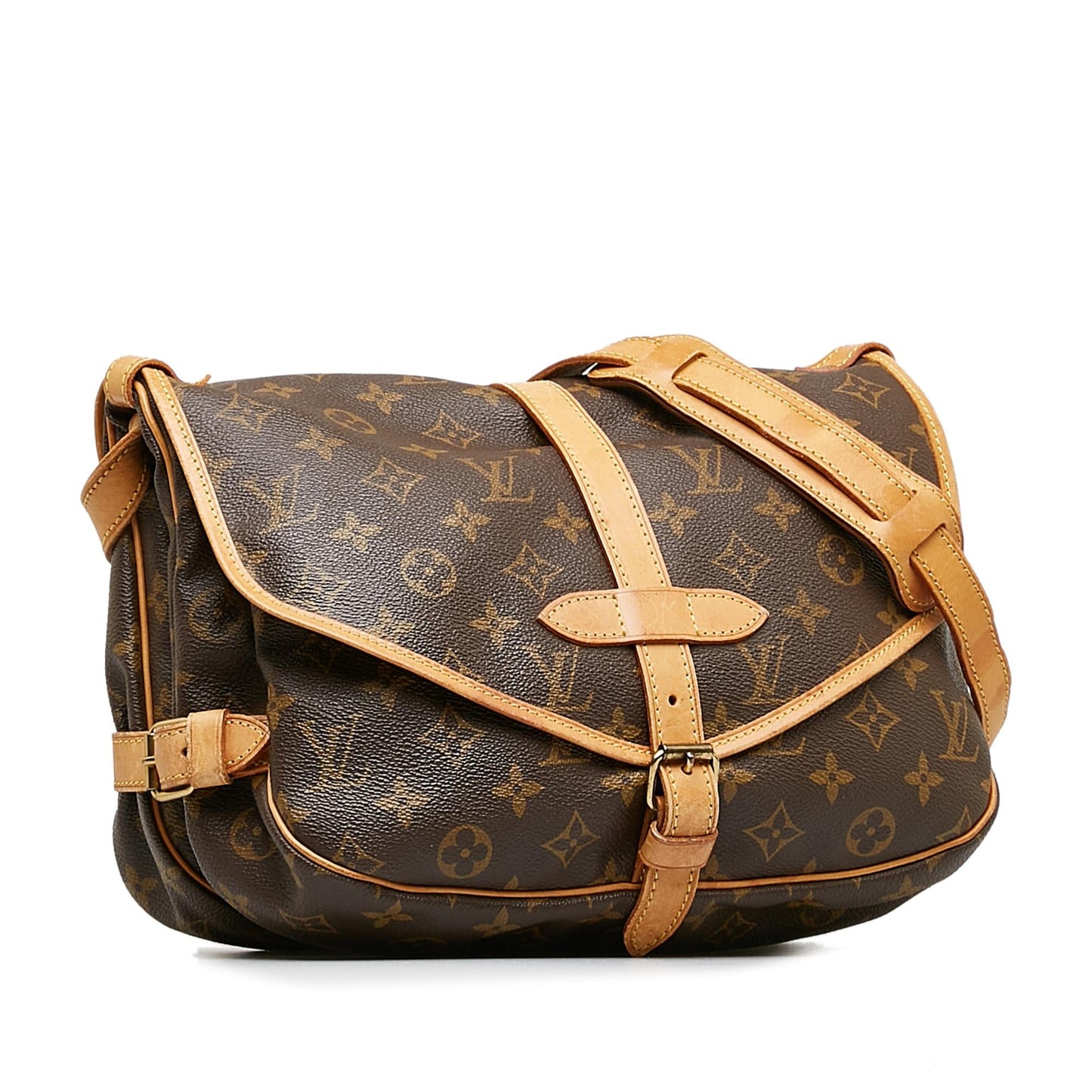 Louis Vuitton Monogram Saumur 30 (SHG-y7QLdJ)
