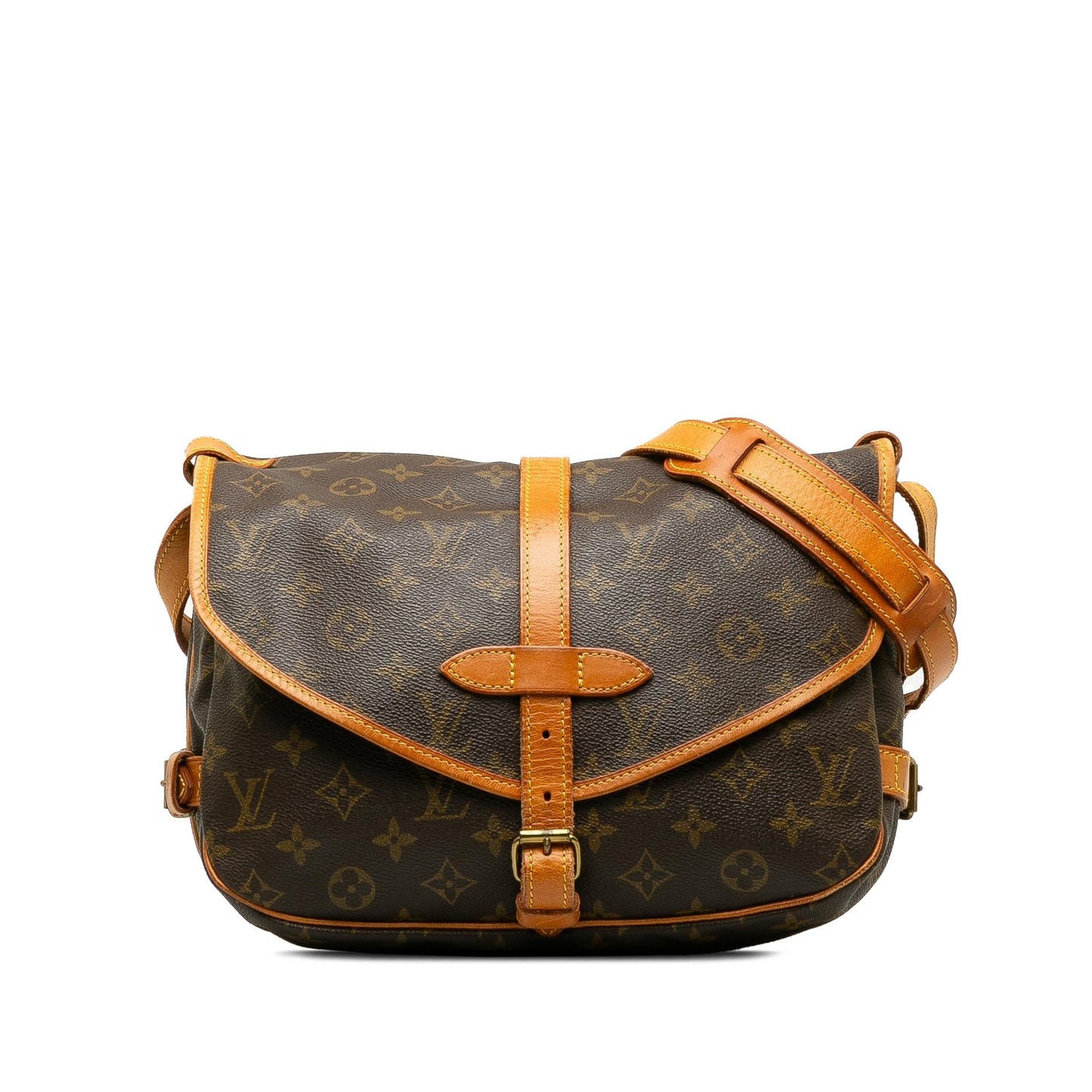 Louis Vuitton Monogram Saumur 30 (SHG-ohzaol)