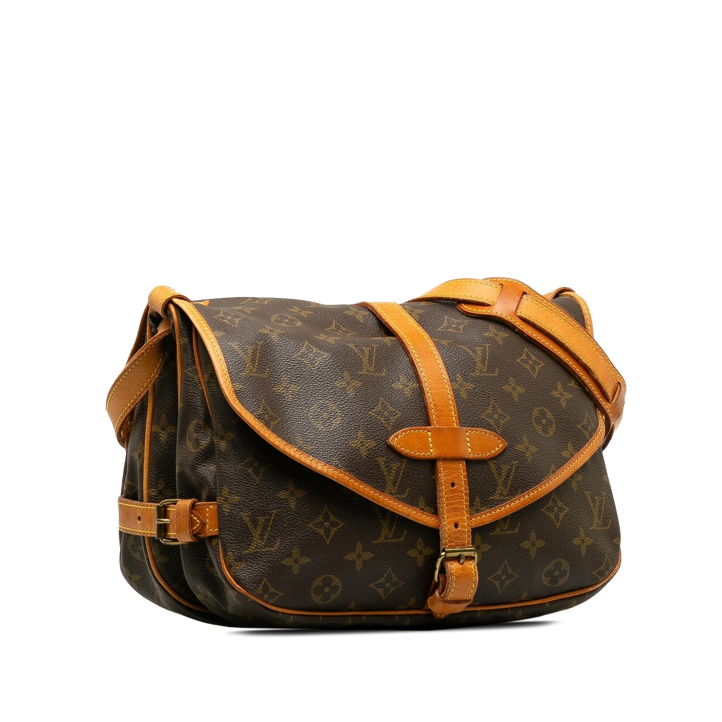 Louis Vuitton Monogram Saumur 30 (SHG-ohzaol)