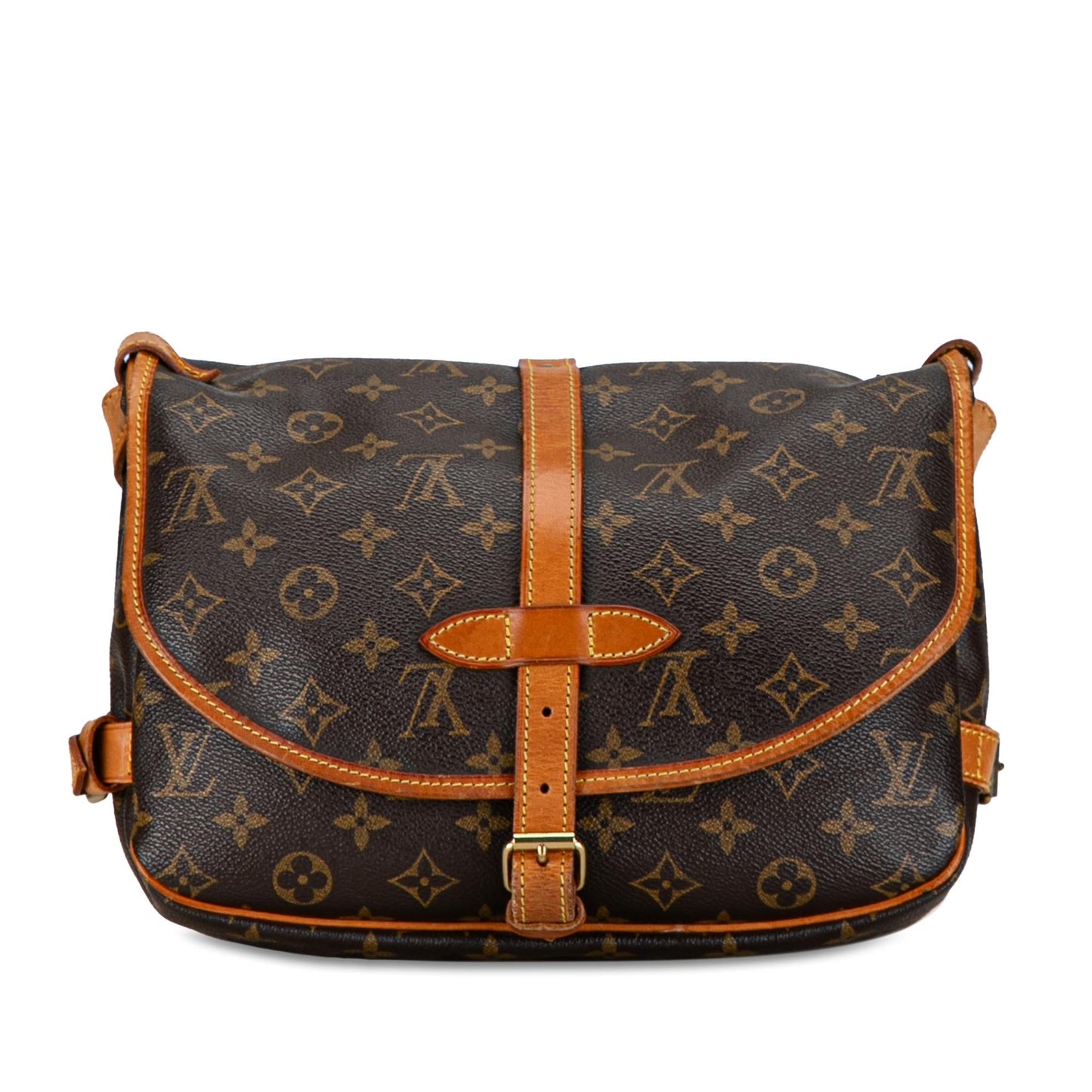 Louis Vuitton Monogram Saumur 30 (SHG-c59mCa)