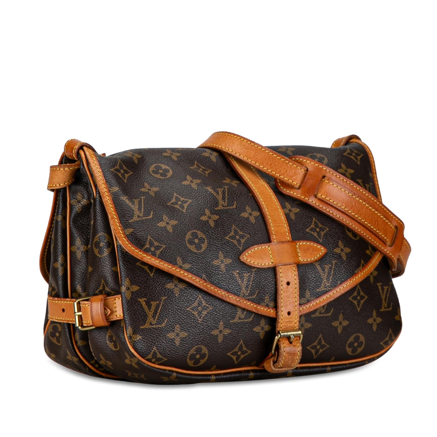 Louis Vuitton Monogram Saumur 30 (SHG-c59mCa)