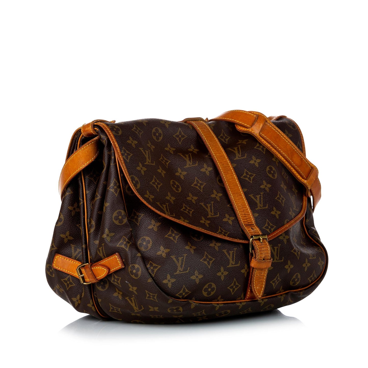 Louis Vuitton Monogram Saumur 35 (SHG-30609)