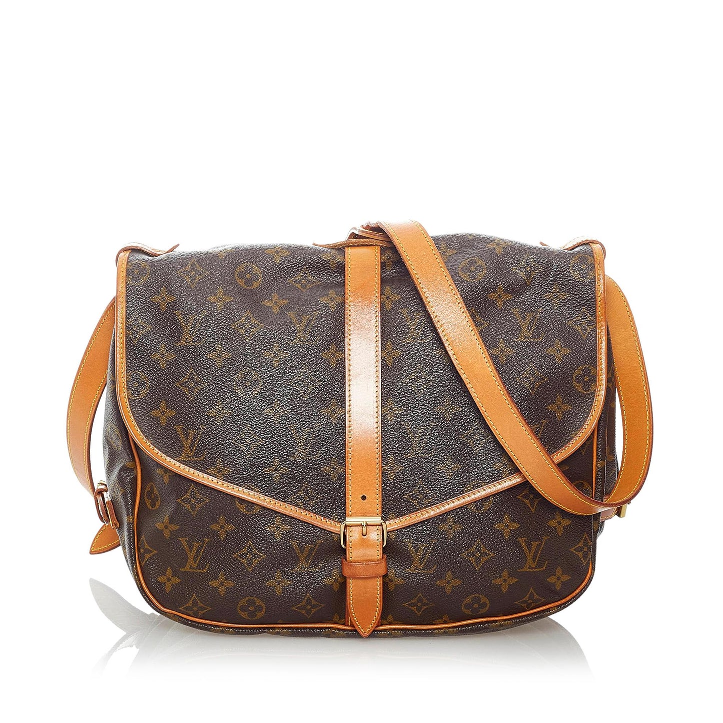 Louis Vuitton Monogram Saumur 35 (SHG-32284)