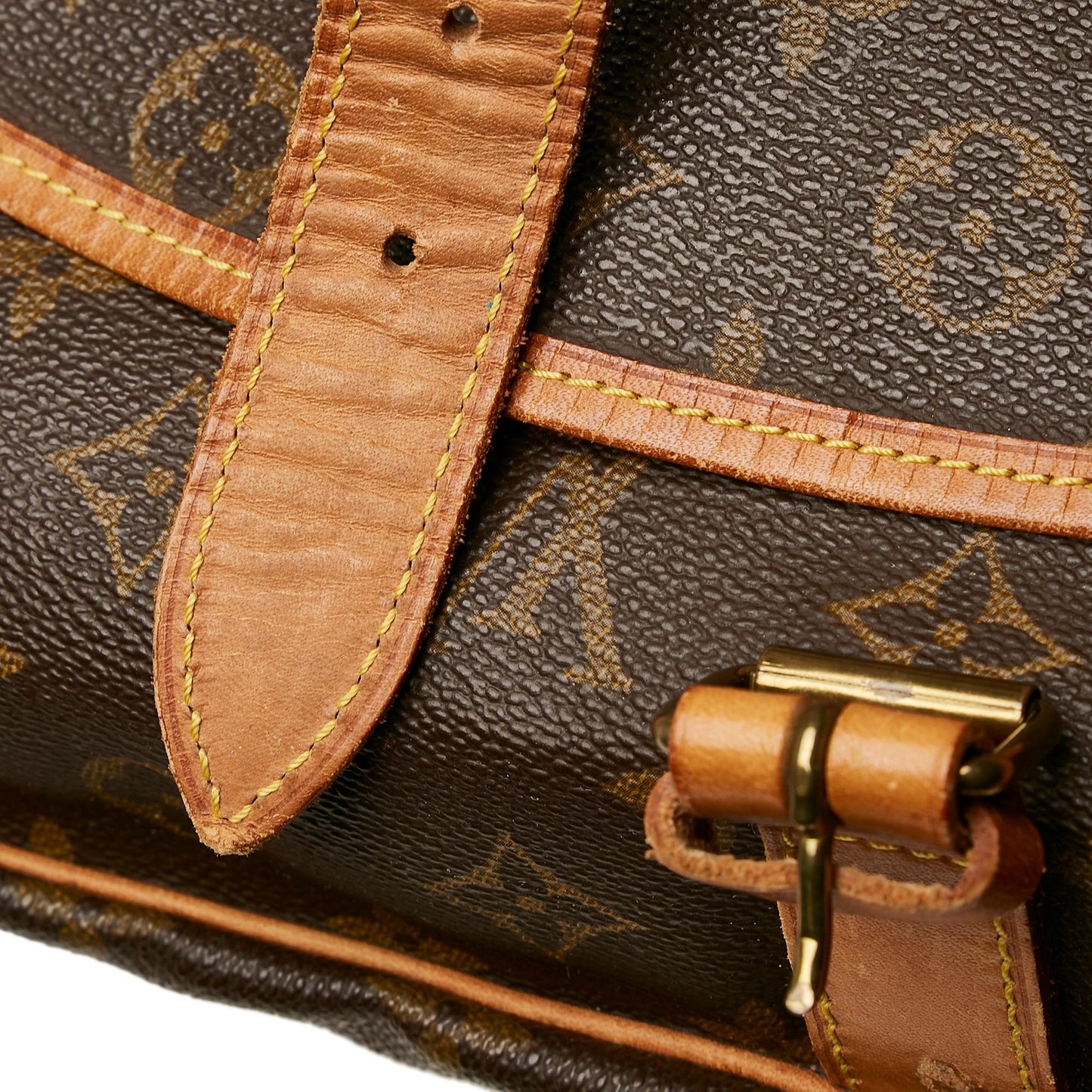 Louis Vuitton Monogram Saumur 35 (SHG-32904)