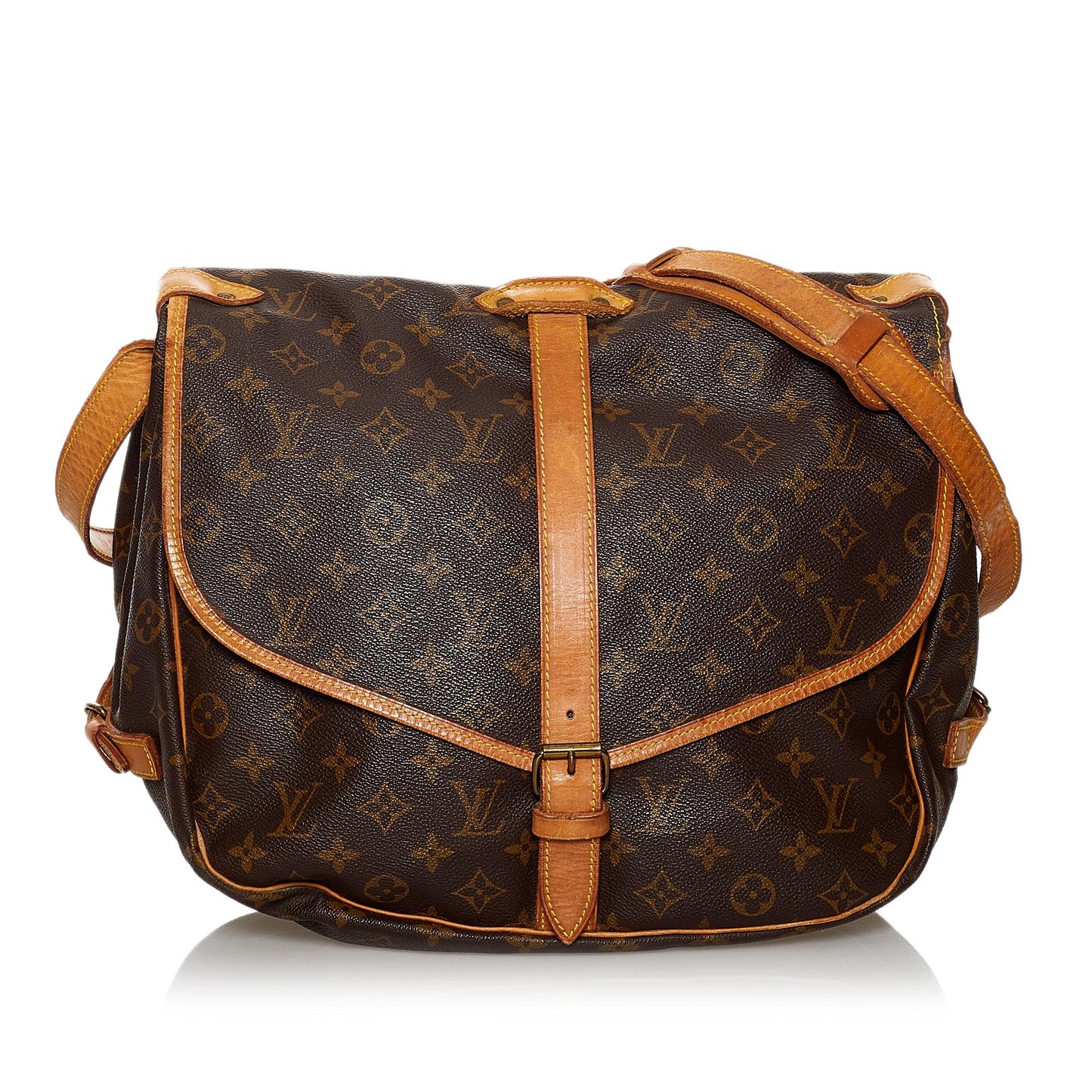 Louis Vuitton Monogram Saumur 35 (SHG-32904)