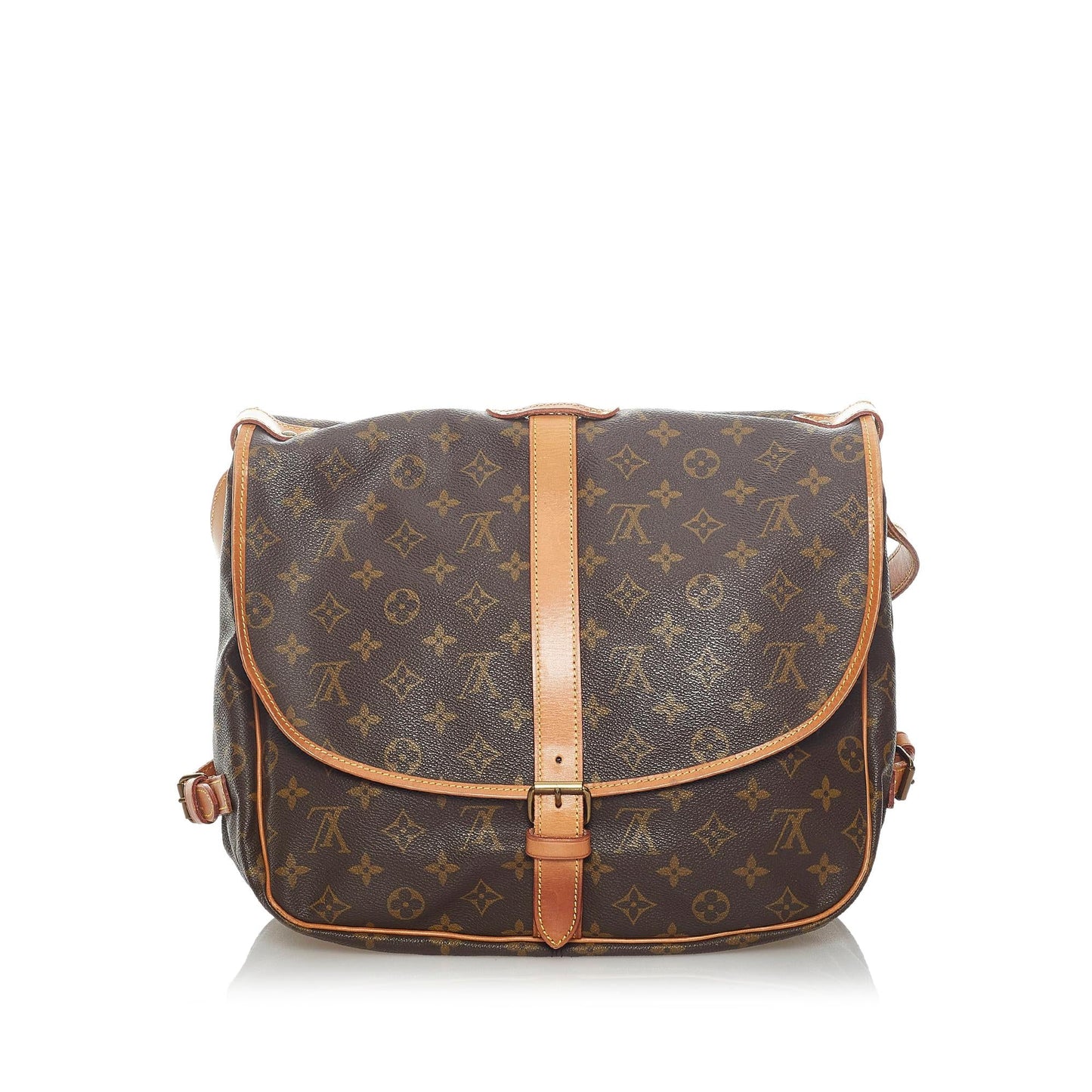 Louis Vuitton Monogram Saumur 35 (SHG-33582)