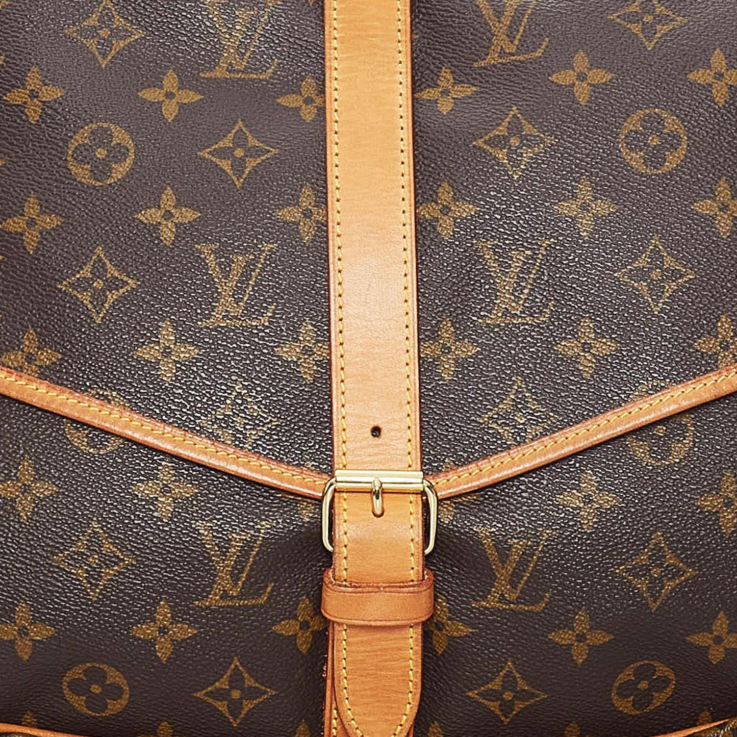 Louis Vuitton Monogram Saumur 35 (SHG-34335)