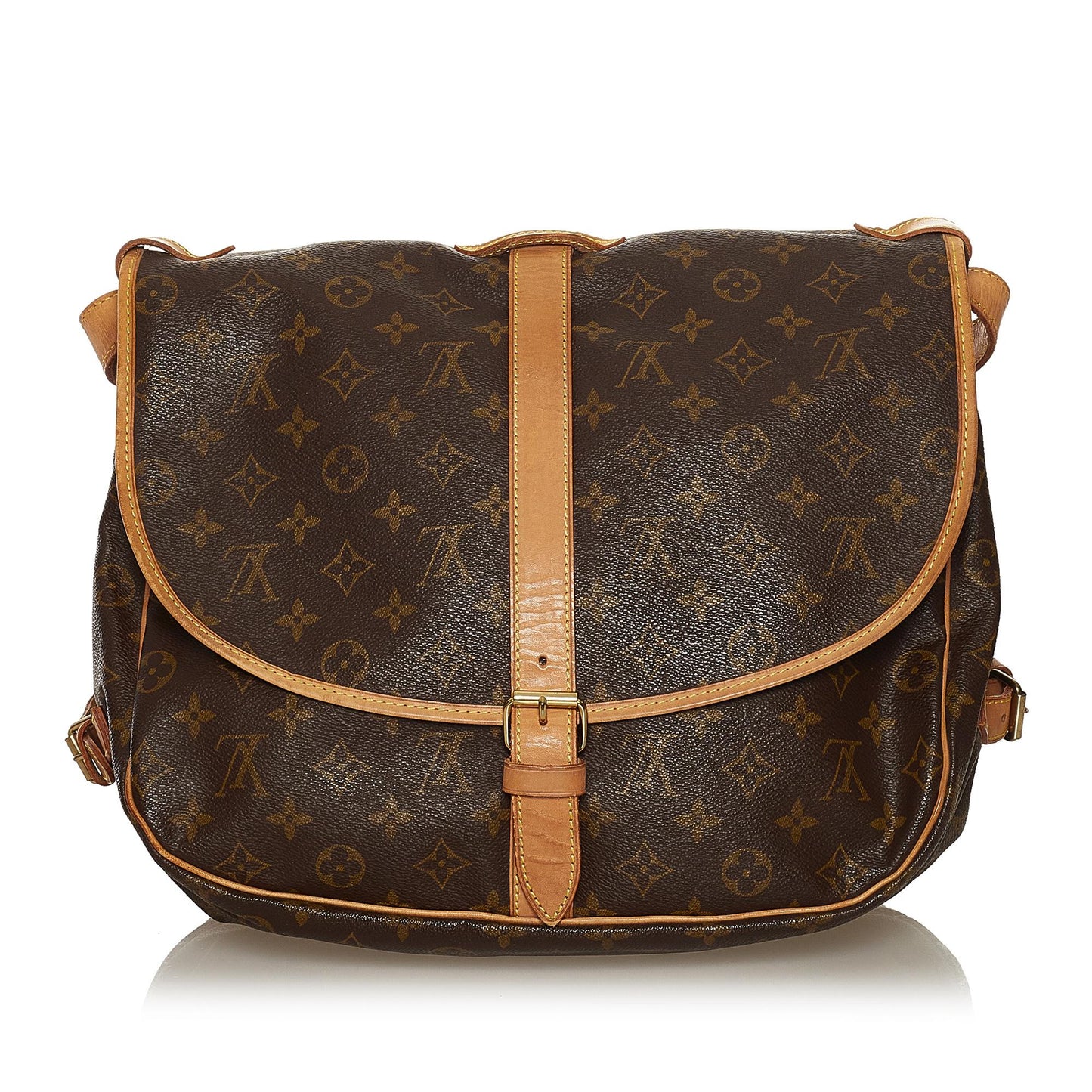 Louis Vuitton Monogram Saumur 35 (SHG-34374)