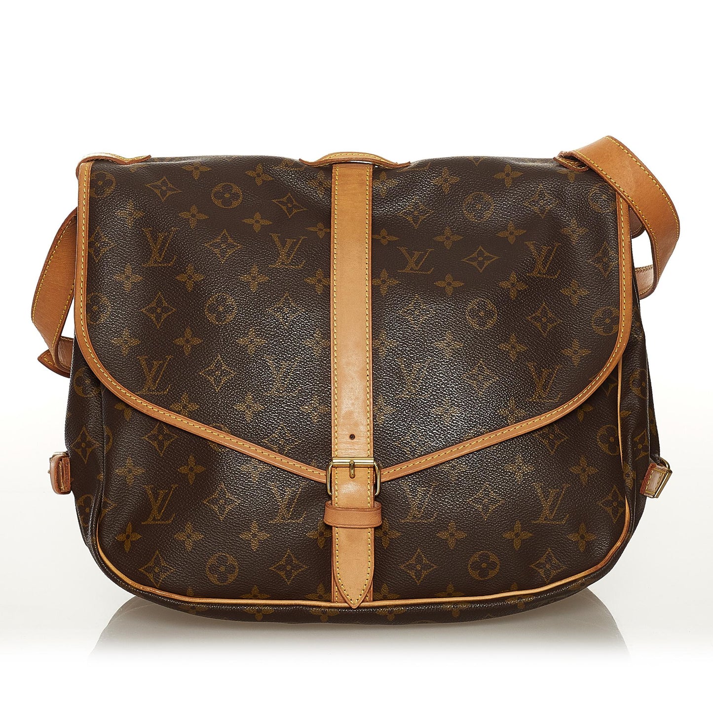 Louis Vuitton Monogram Saumur 35 (SHG-34374)