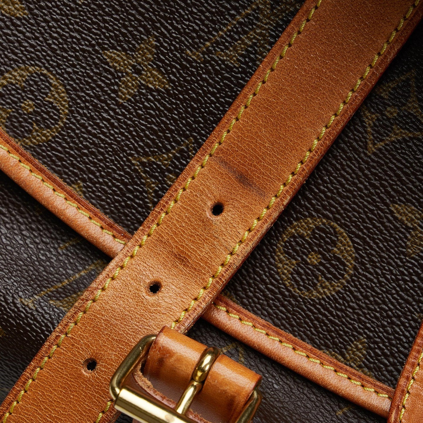 Louis Vuitton Monogram Saumur 35 (SHG-PiT1cu)