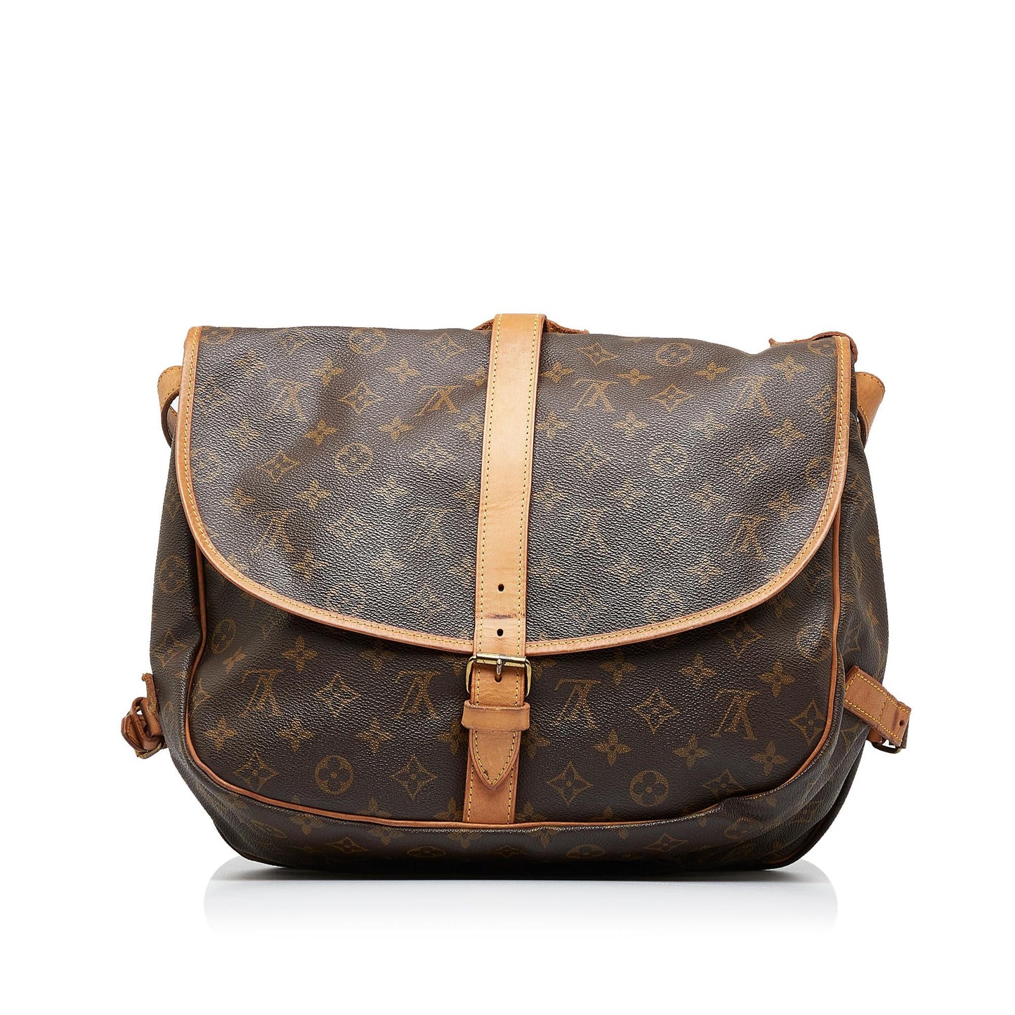 Louis Vuitton Monogram Saumur 35 (SHG-Tiy0GP)