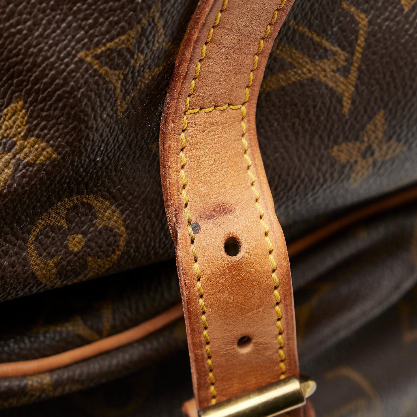 Louis Vuitton Monogram Saumur 35 (SHG-Tiy0GP)
