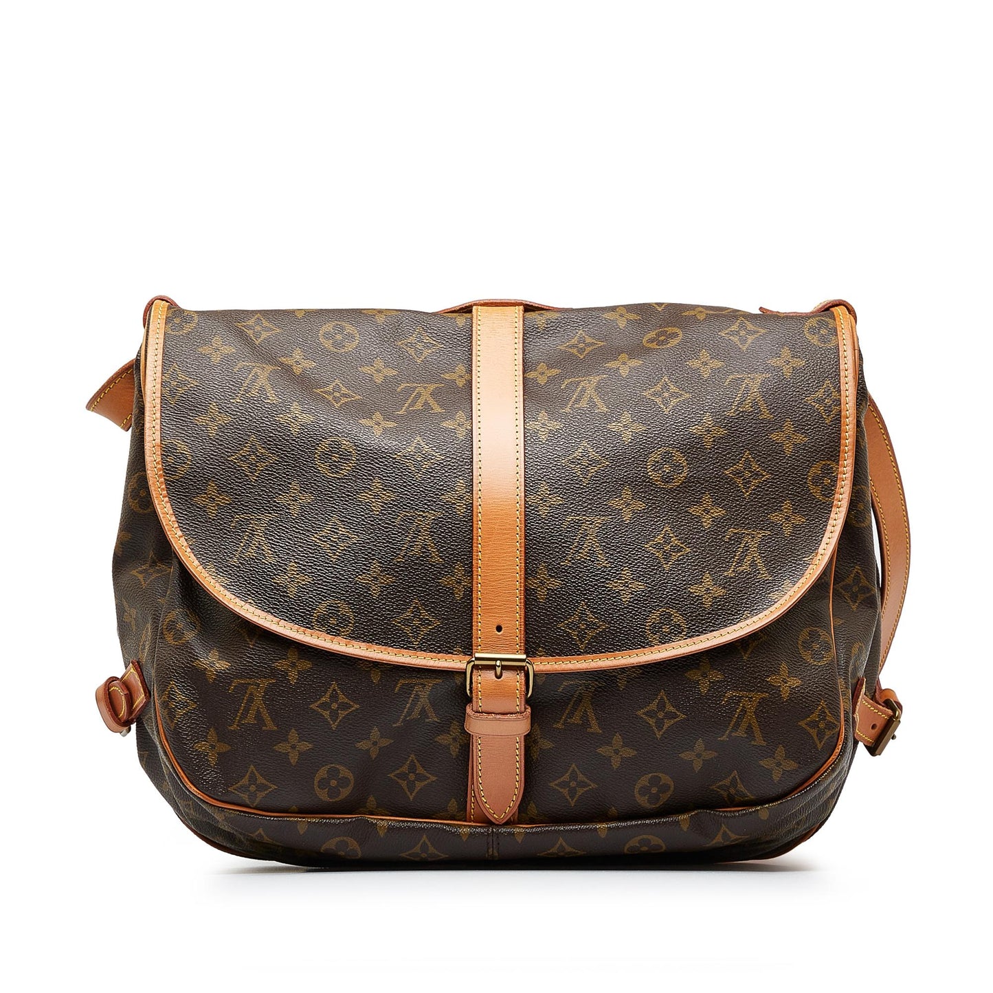Louis Vuitton Monogram Saumur 35 (SHG-0UqiAX)