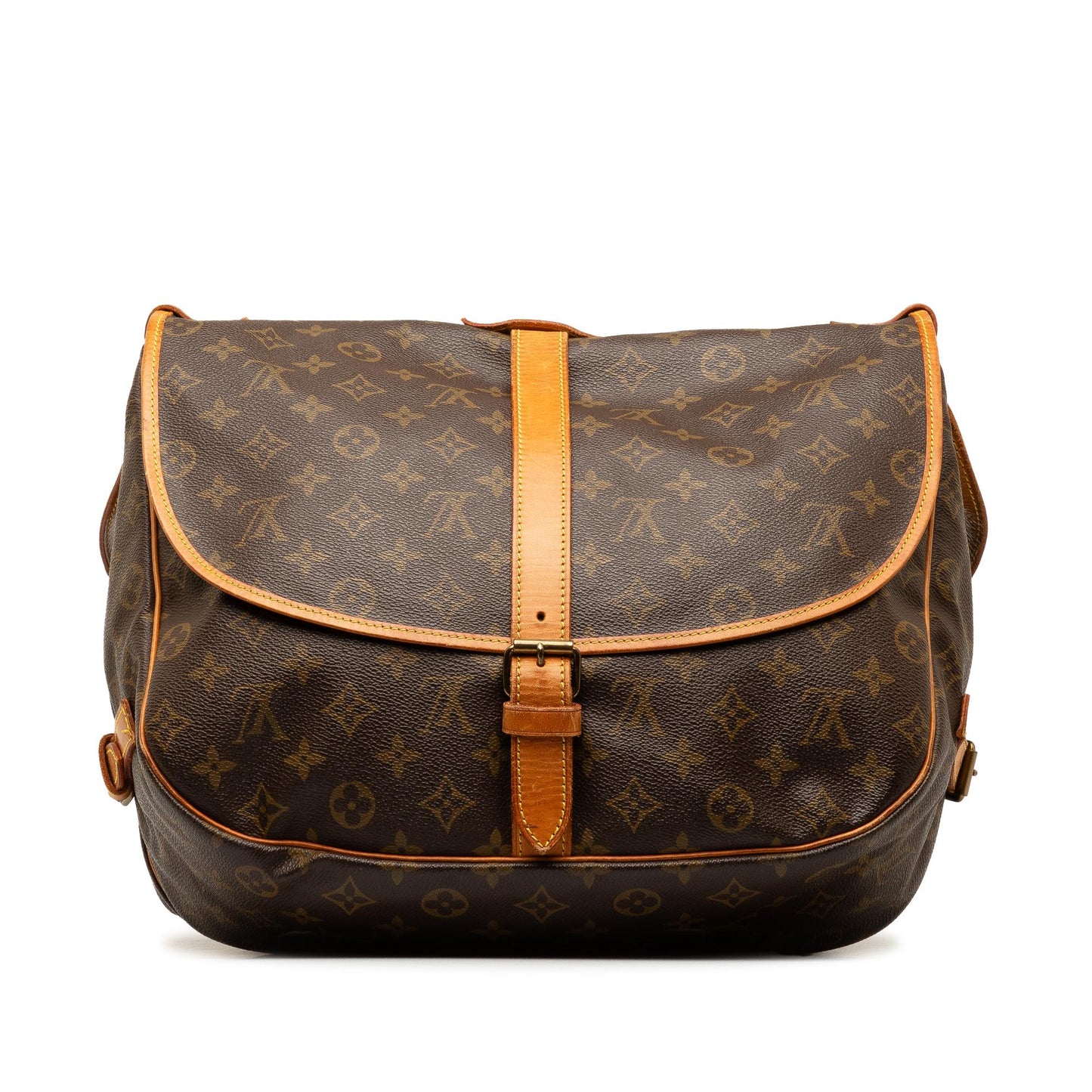 Louis Vuitton Monogram Saumur 35 (SHG-dGcr9j)