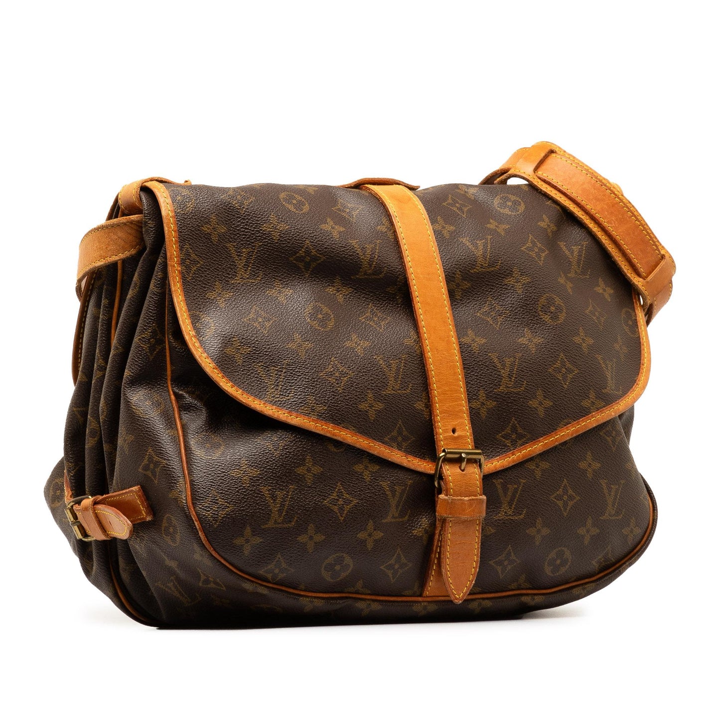 Louis Vuitton Monogram Saumur 35 (SHG-Z5tzZ8)