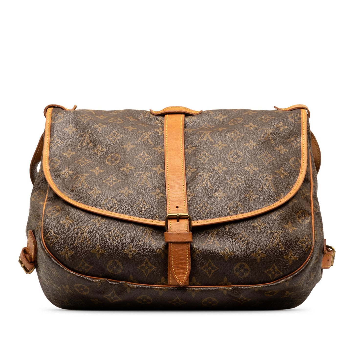 Louis Vuitton Monogram Saumur 35 (SHG-PH1kSZ)