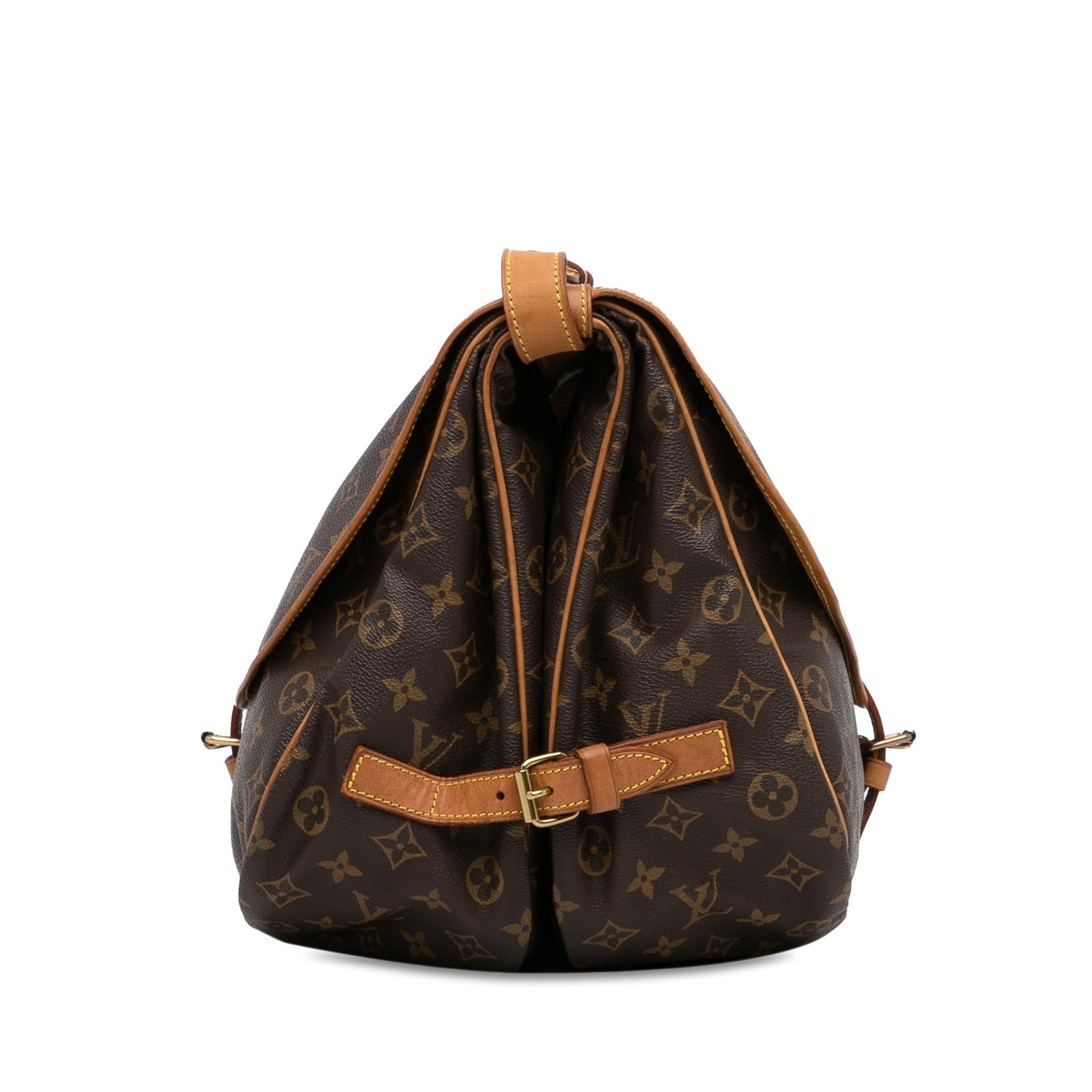 Louis Vuitton Monogram Saumur 35 (SHG-16gCnD)