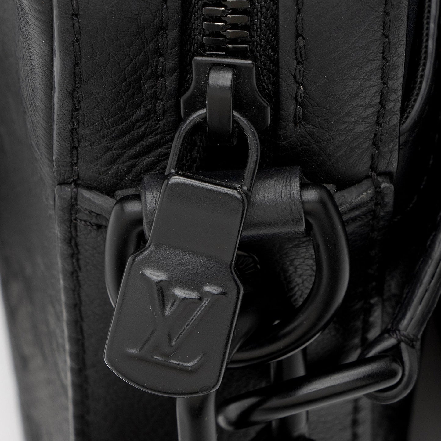 Louis Vuitton Monogram Shadow Calfskin Trio Messenger