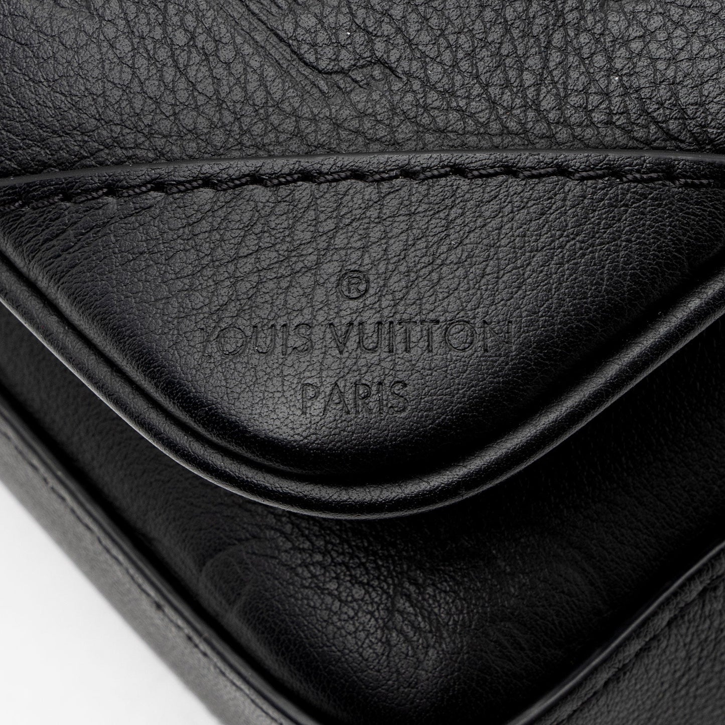 Louis Vuitton Monogram Shadow Calfskin Trio Messenger