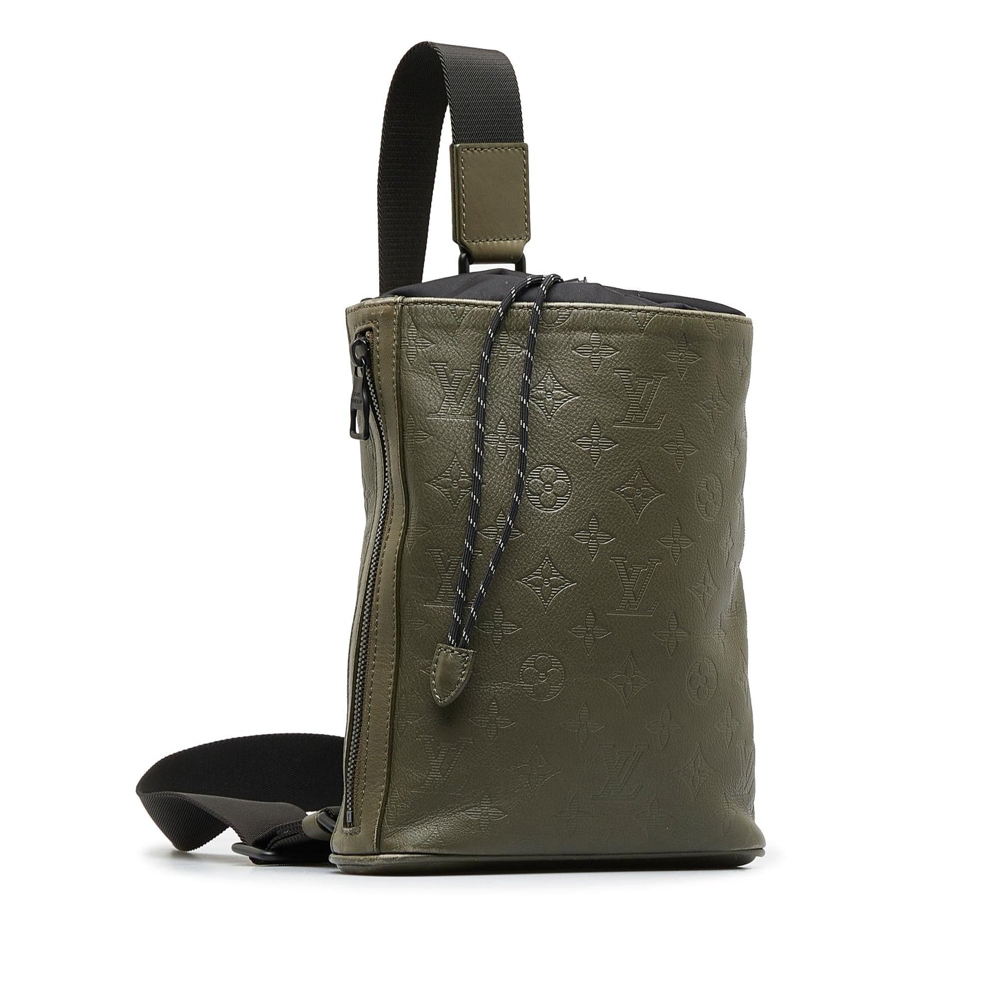 Louis Vuitton Monogram Shadow Chalk Sling Bag (SHG-nQrcdd)