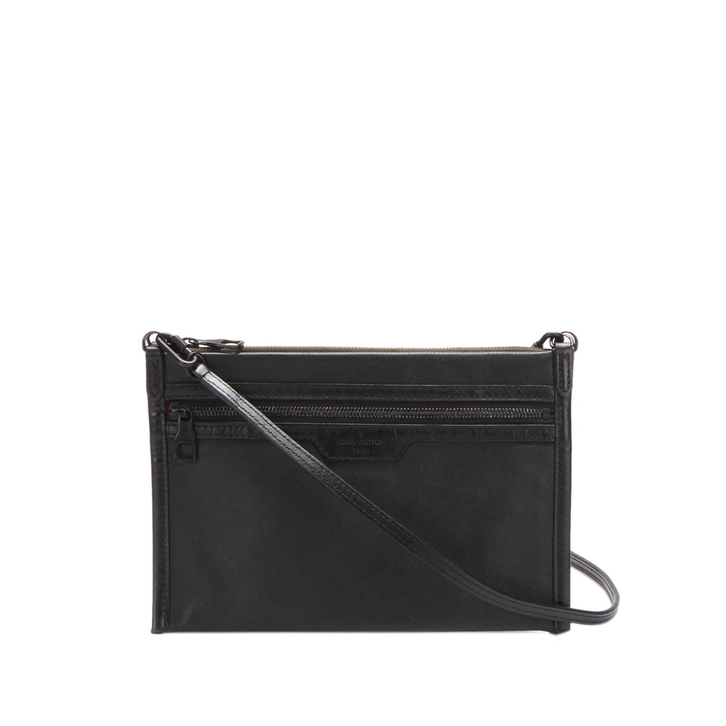 Louis Vuitton Monogram Shadow Double Flat Messenger (SHG-z0id5e)