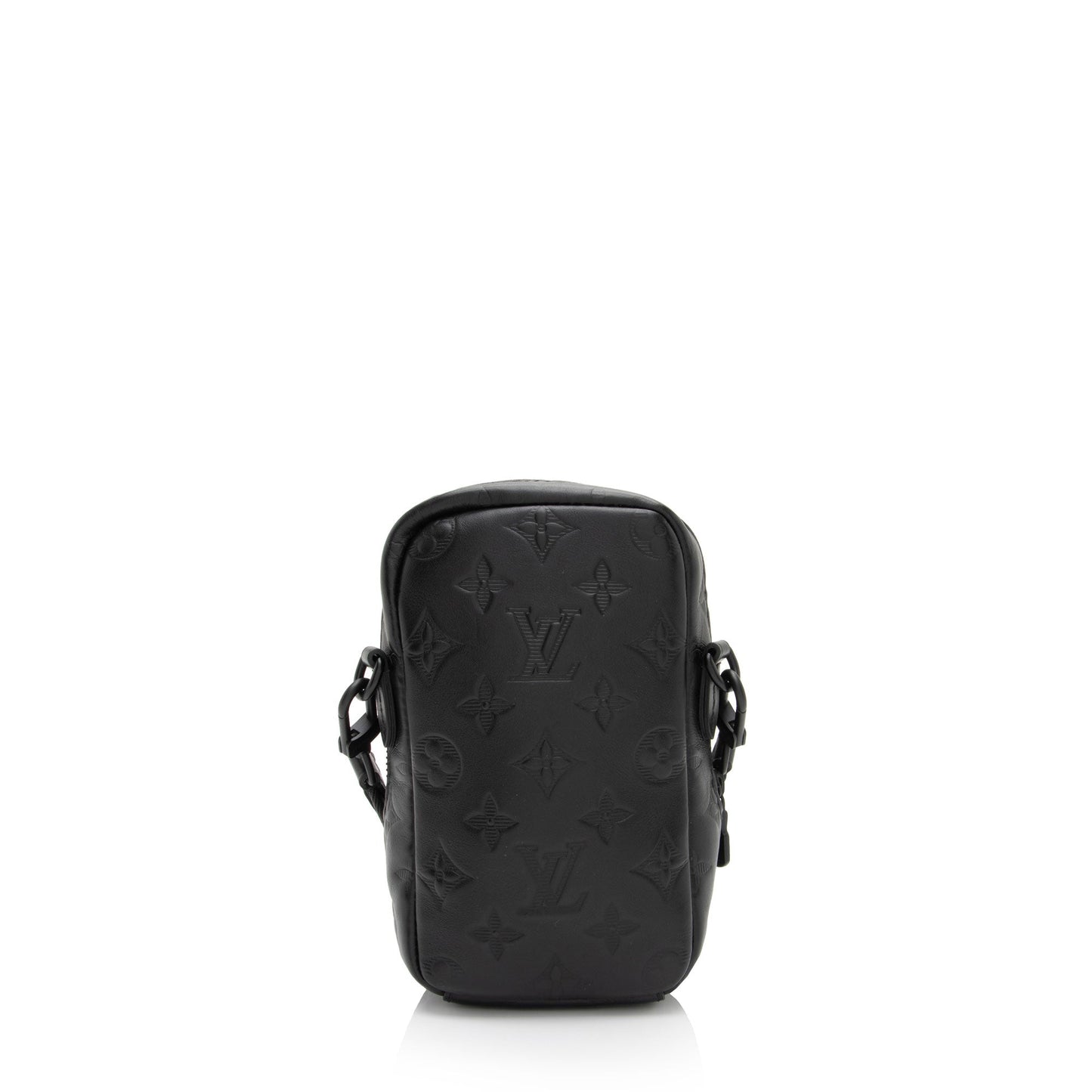 Louis Vuitton Monogram Shadow Double Phone Pouch (SHF-j03Mg2)