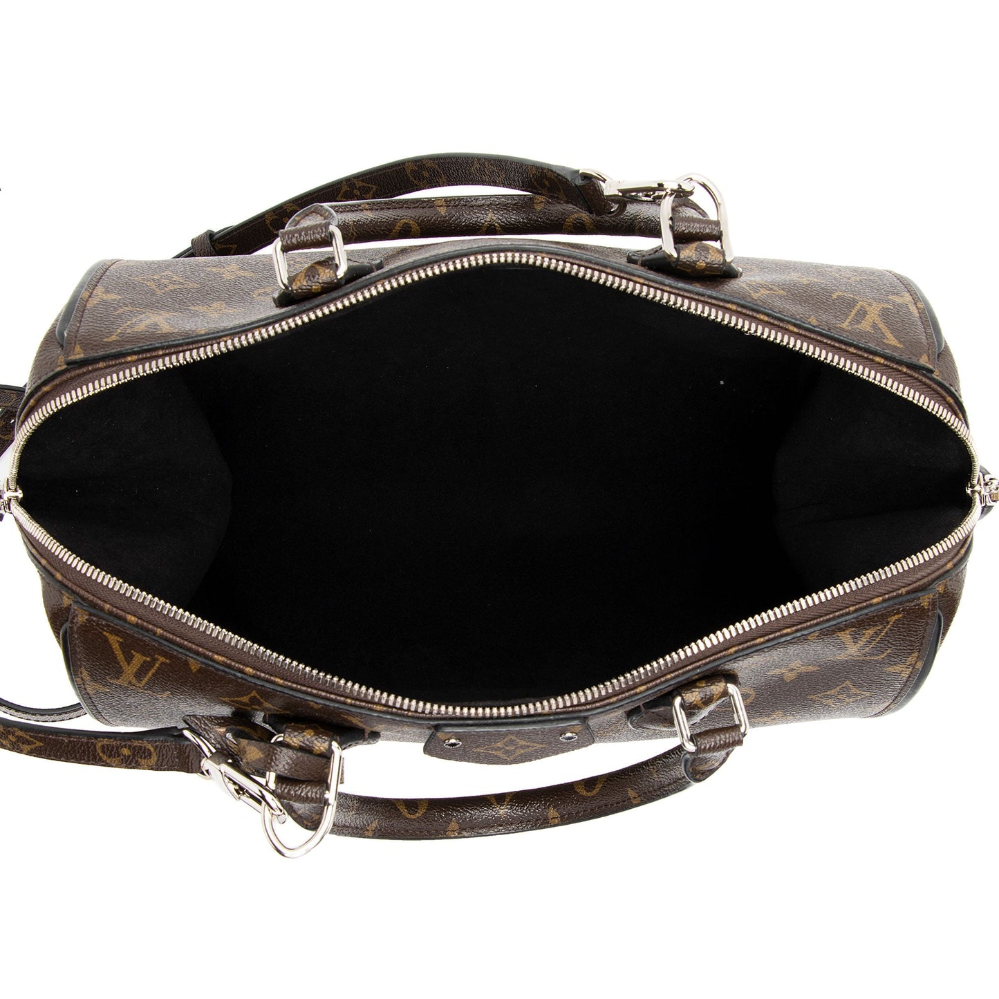 Louis Vuitton Monogram Shine Canvas Doc PM Satchel (SHF-Ujo1me)