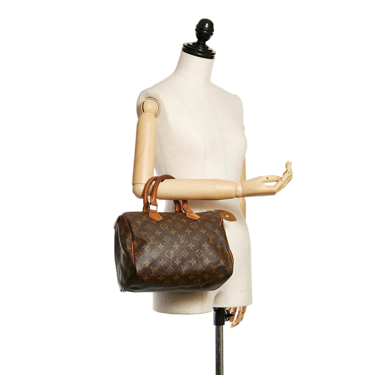 Louis Vuitton Monogram Speedy 25 (SHG-28541)