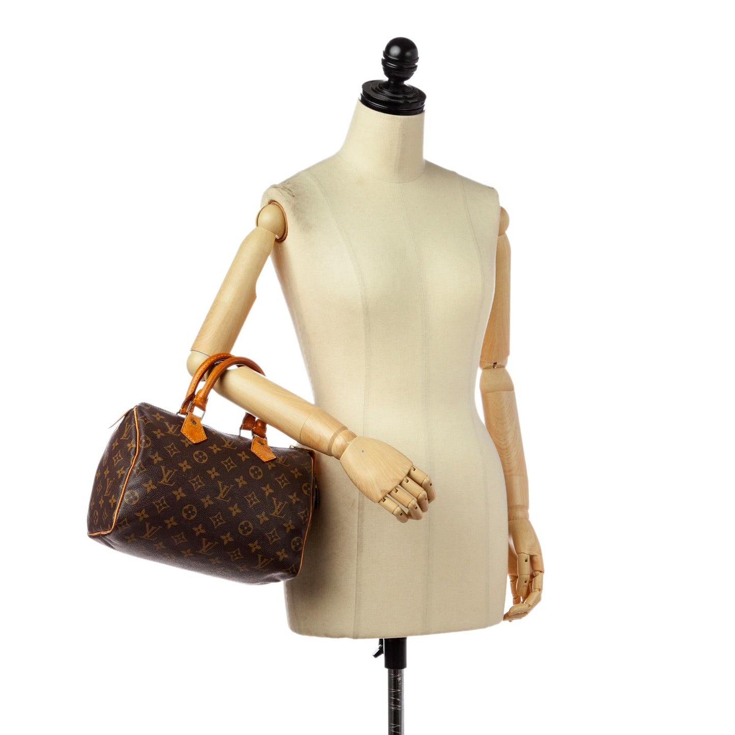 Louis Vuitton Monogram Speedy 25 (SHG-30350)