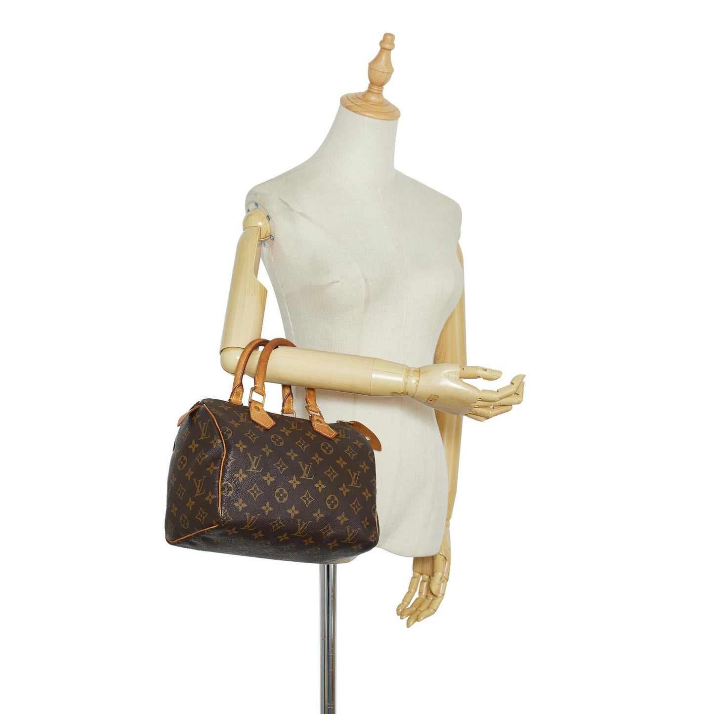 Louis Vuitton Monogram Speedy 25 (SHG-rUn5Vs)