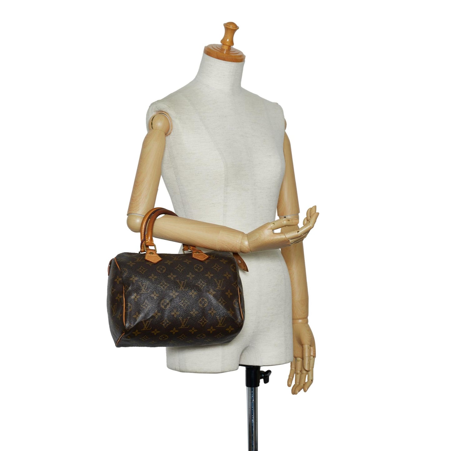 Louis Vuitton Monogram Speedy 25 (SHG-smT6WJ)