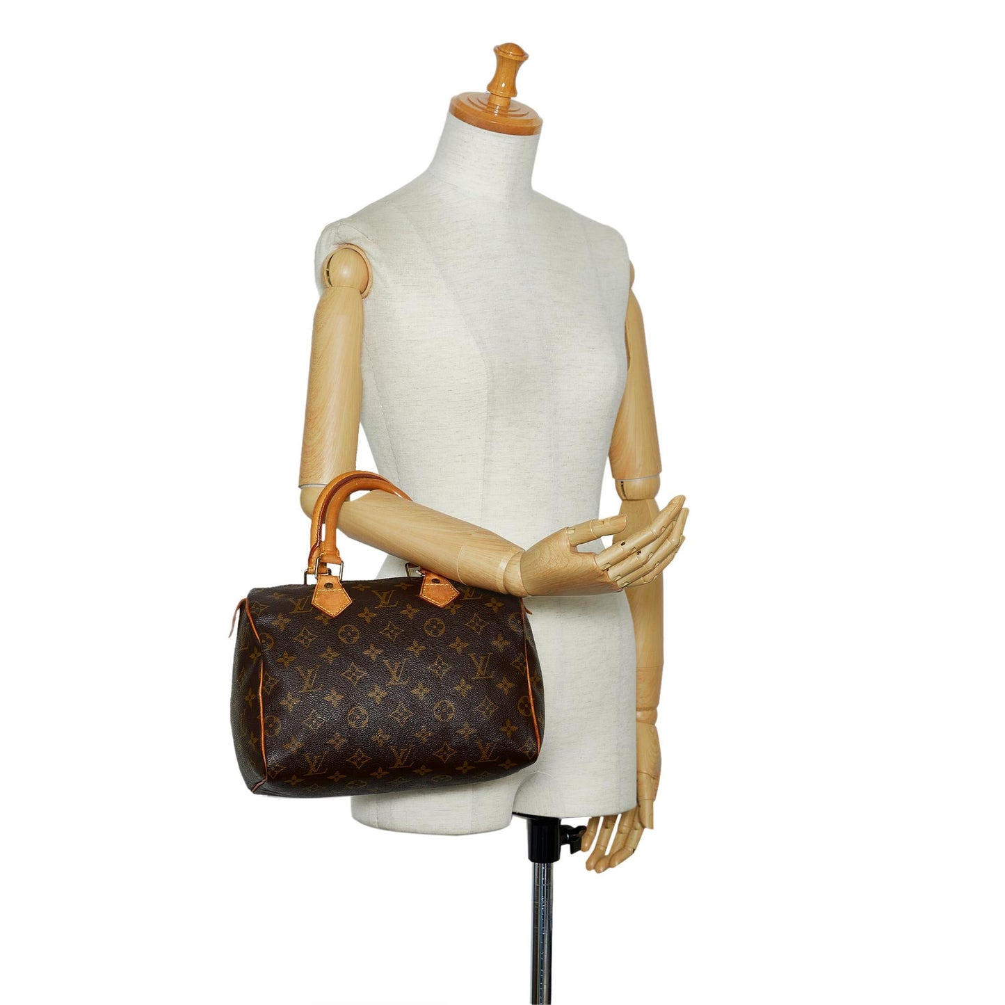 Louis Vuitton Monogram Speedy 25 (SHG-vFhyd3)