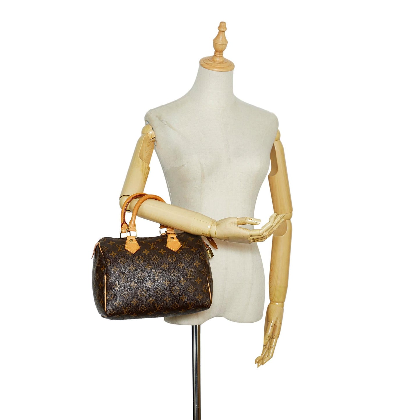 Louis Vuitton Monogram Speedy 25 (SHG-5HzKxI)