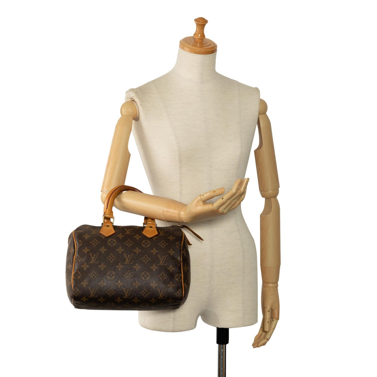 Louis Vuitton Monogram Speedy 25 (SHG-M1mc9W)