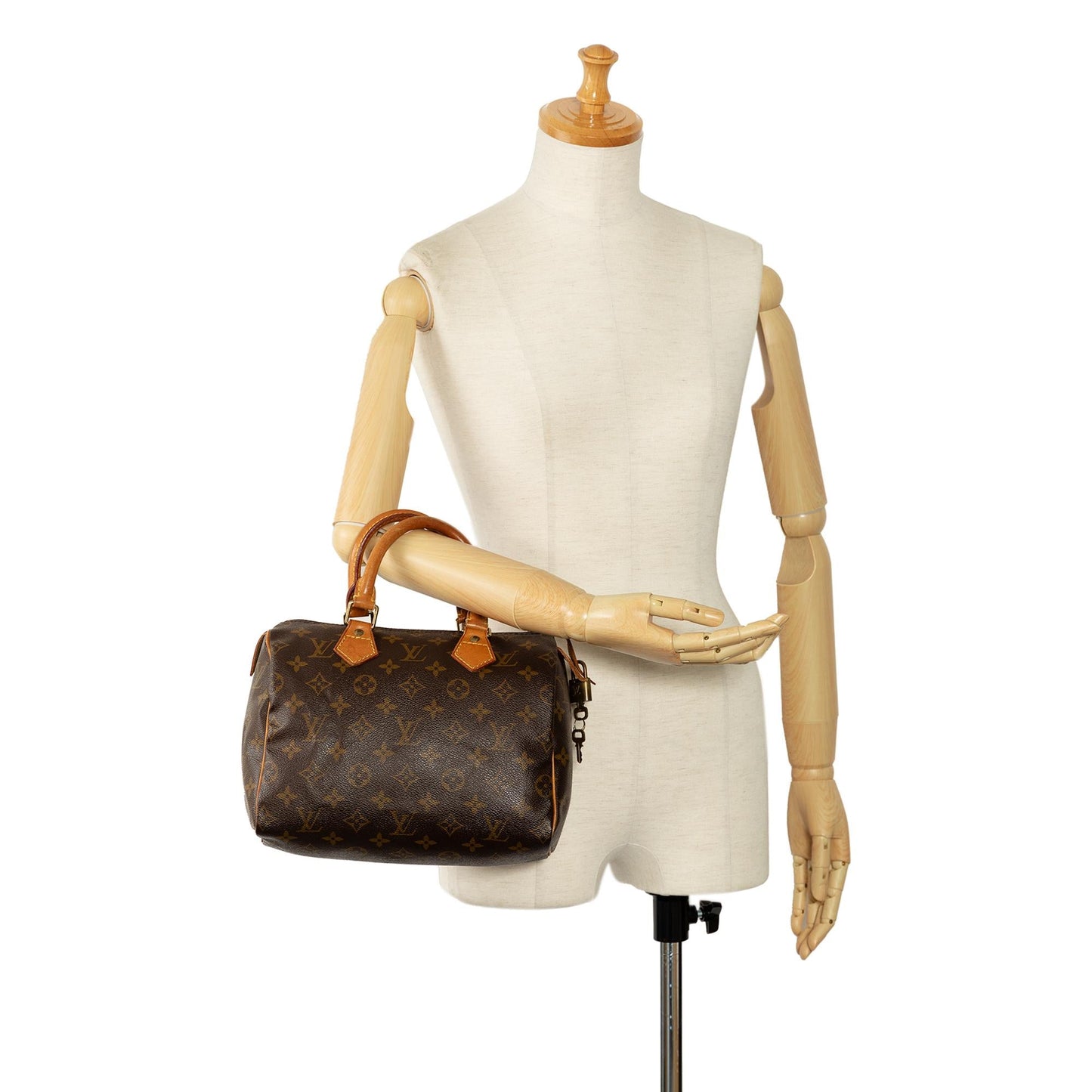 Louis Vuitton Monogram Speedy 25 (SHG-jXaGND)