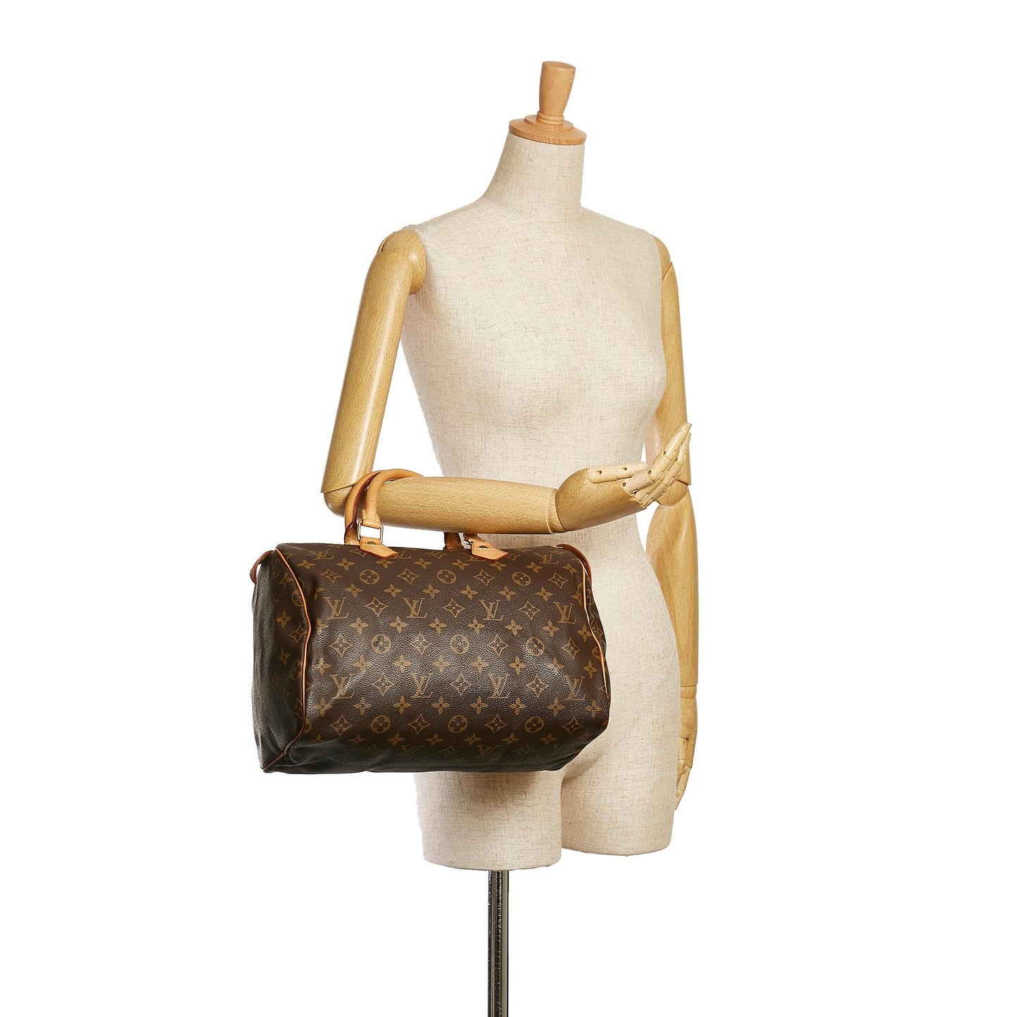 Louis Vuitton Monogram Speedy 30 (SHG-35130)