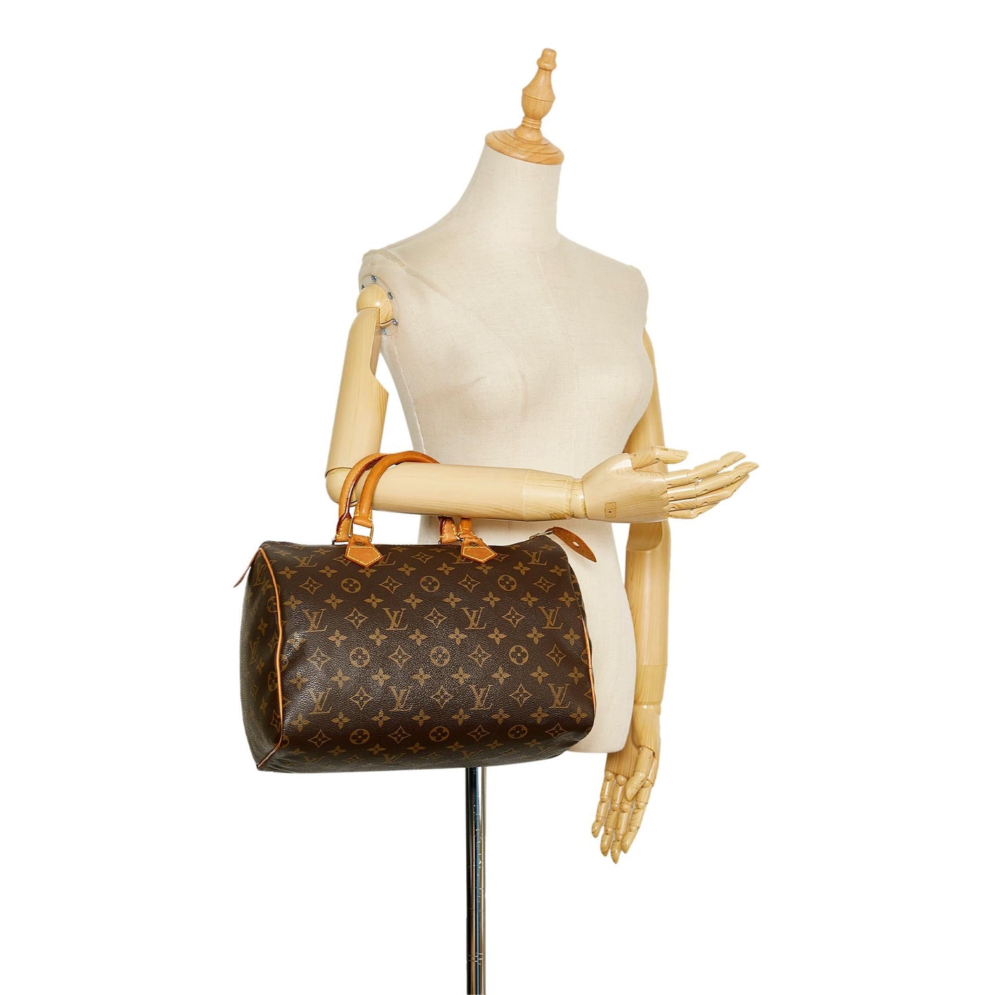 Louis Vuitton Monogram Speedy 30 (SHG-ouXvfY)
