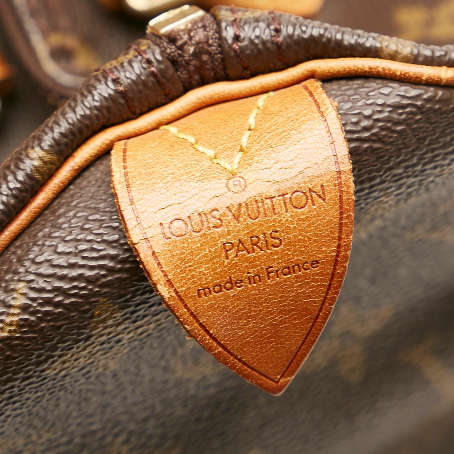 Louis Vuitton Monogram Speedy 35 (SHG-35143)