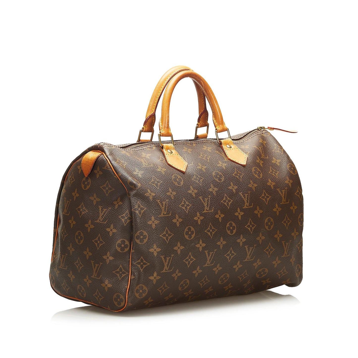 Louis Vuitton Monogram Speedy 35 (SHG-35143)