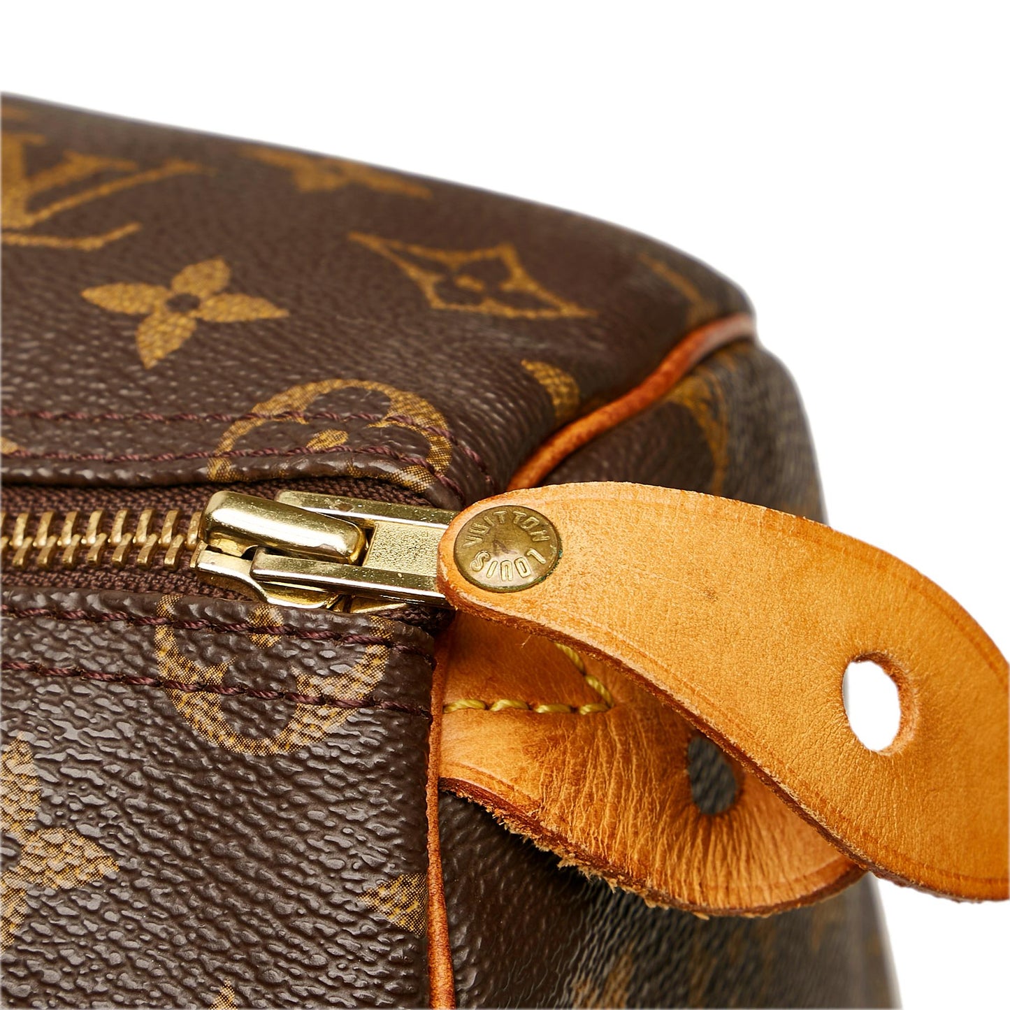 Louis Vuitton Monogram Speedy 35 (SHG-35203)