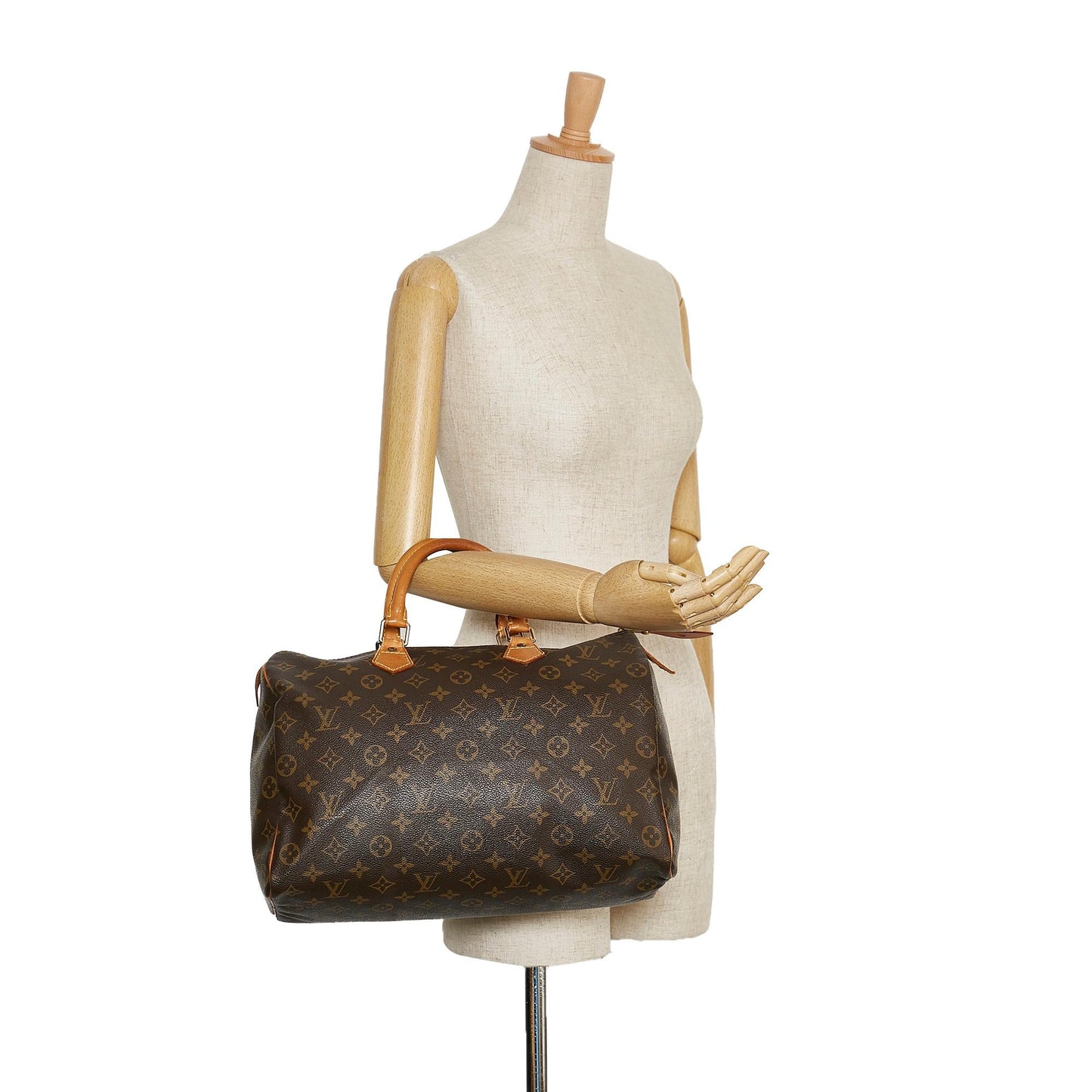 Louis Vuitton Monogram Speedy 35 (SHG-fQTvLp)