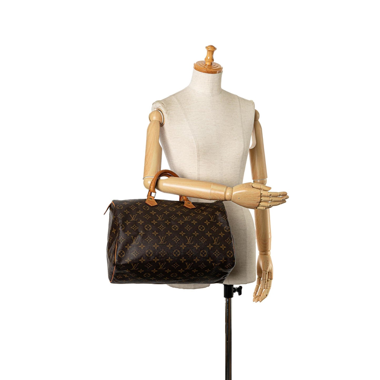 Louis Vuitton Monogram Speedy 35 (SHG-PSoArp)