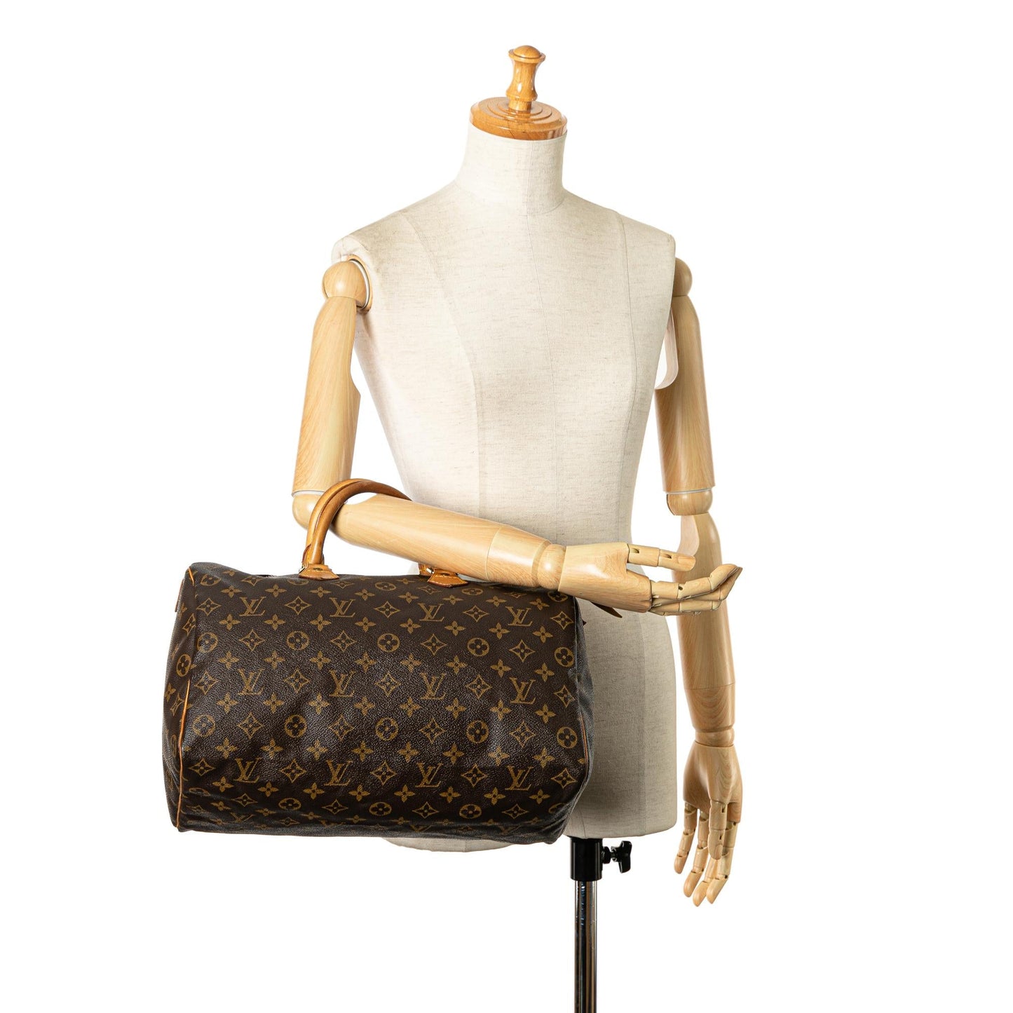 Louis Vuitton Monogram Speedy 35 (SHG-ipX71d)