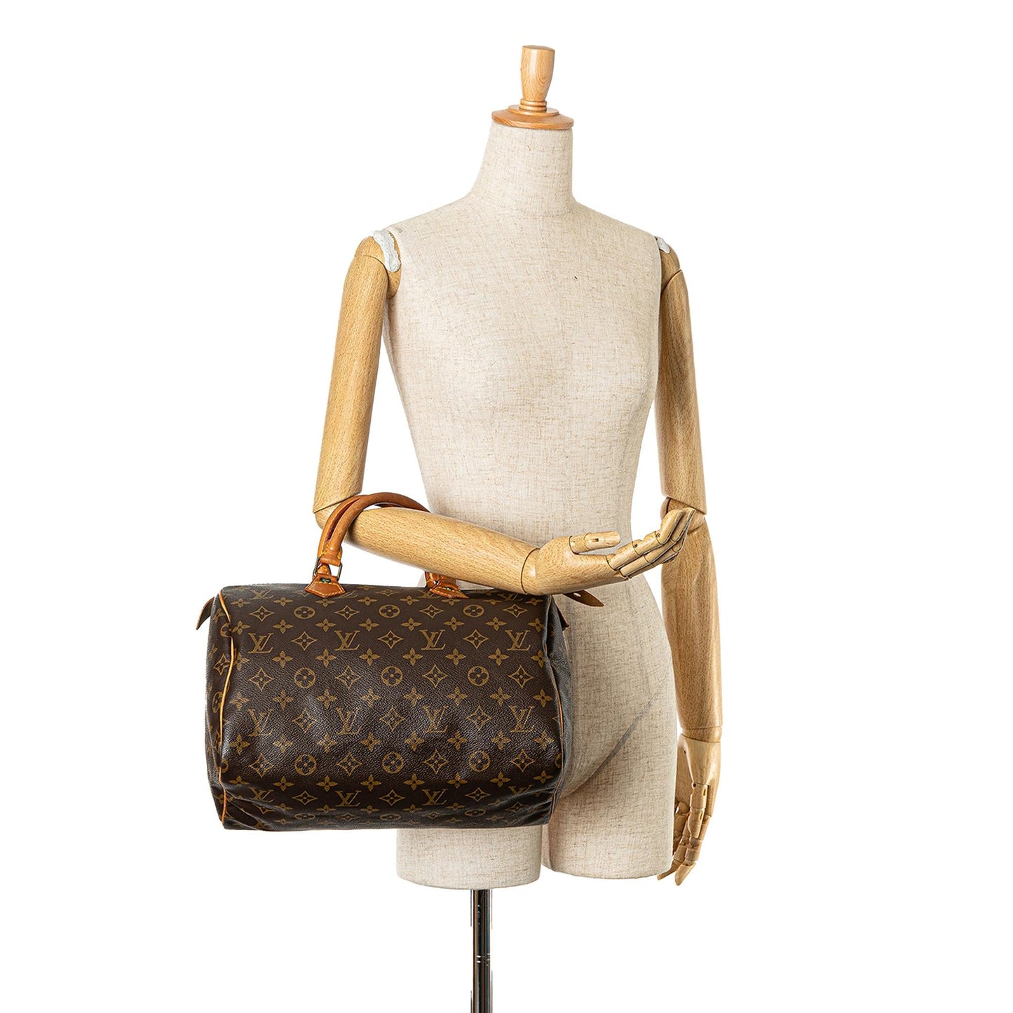 Louis Vuitton Monogram Speedy 35 (SHG-N4Nbnw)