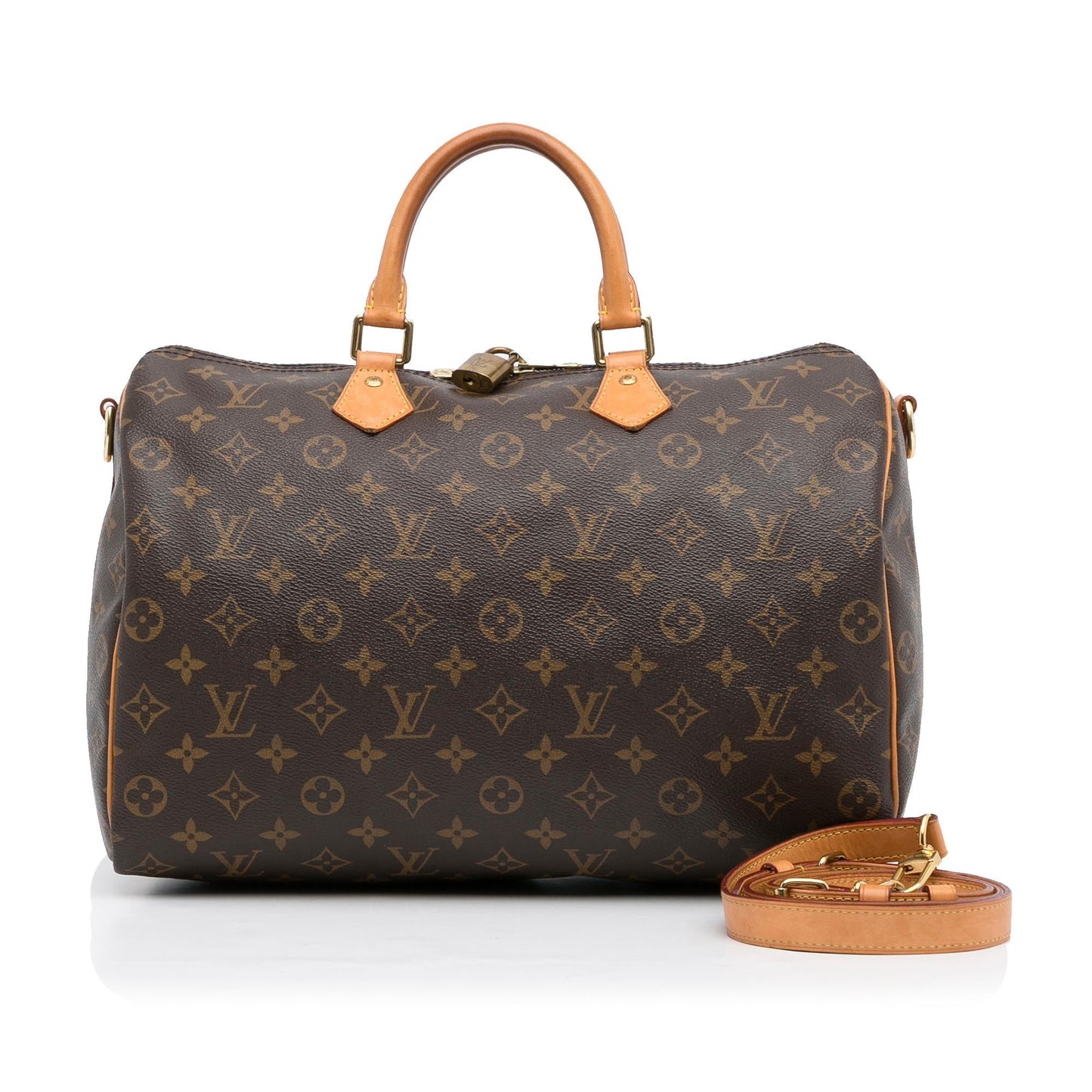 Louis Vuitton Monogram Speedy Bandouliere 30 (SHG-koB80q)