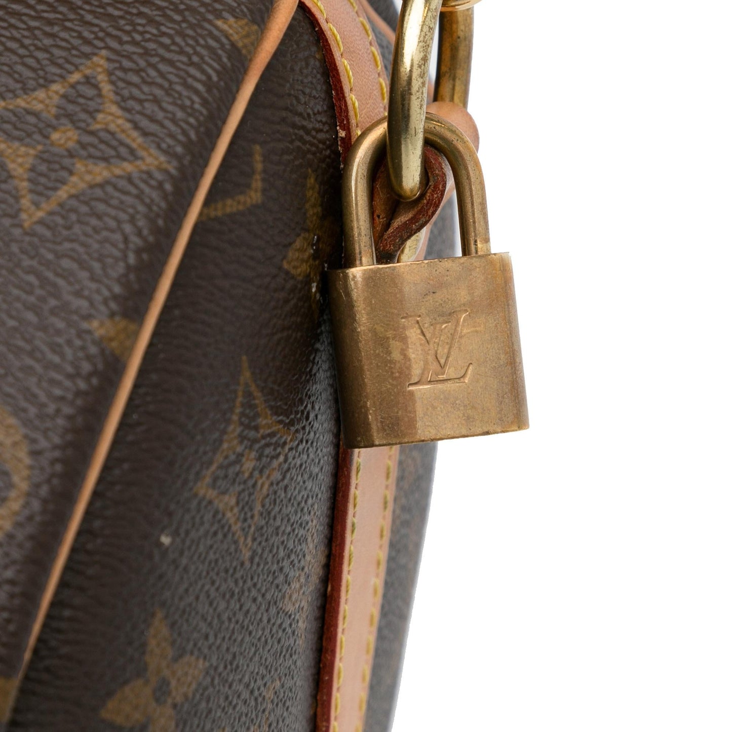 Louis Vuitton Monogram Speedy Bandouliere 35 (SHG-8GGbtI)
