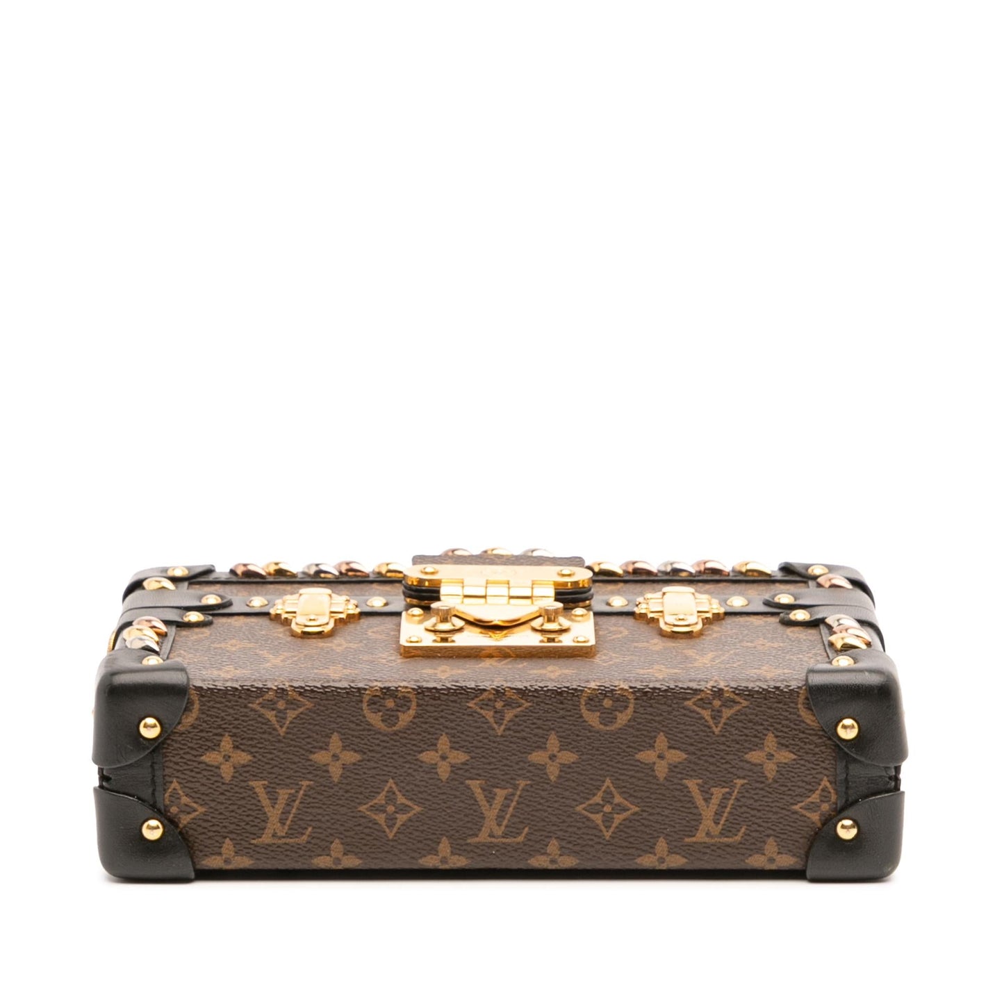 Louis Vuitton Monogram Studded Petite Malle